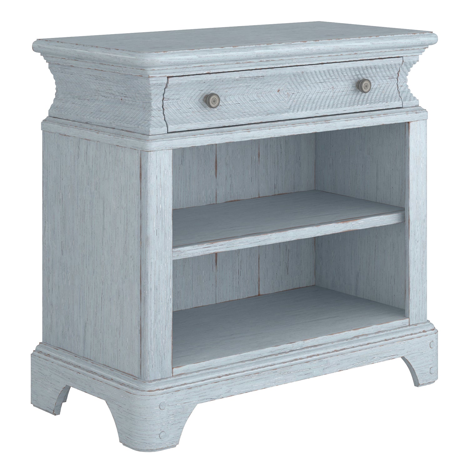A.R.T. Furniture Summer Creek Shutter Blue Nightstand Set of 2