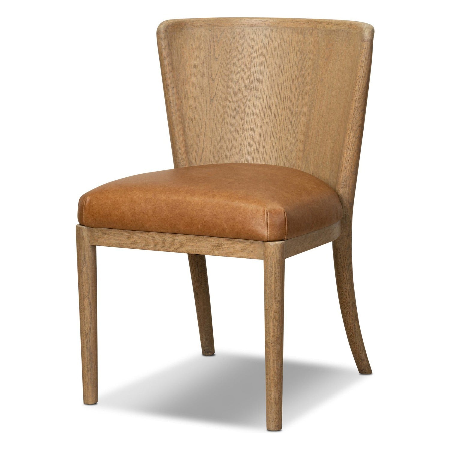 Four Hands Lismore Sonoma Chestnut Dining Chair Set of 2