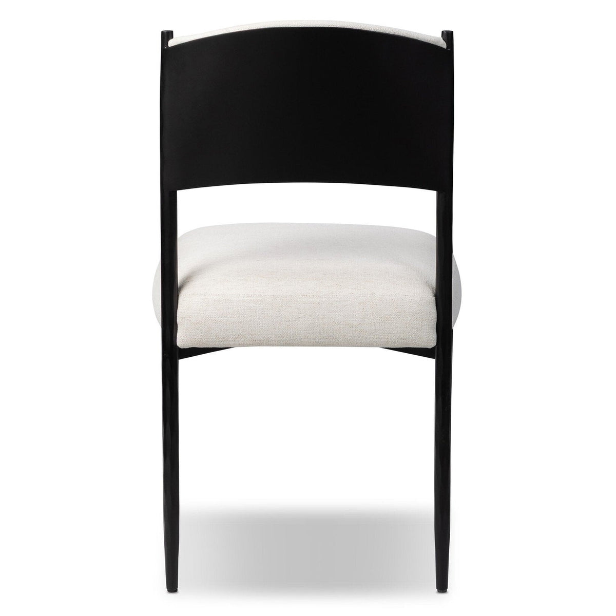 Four Hands Bellaire Crypton Nomad Snow Dining Chair - back view