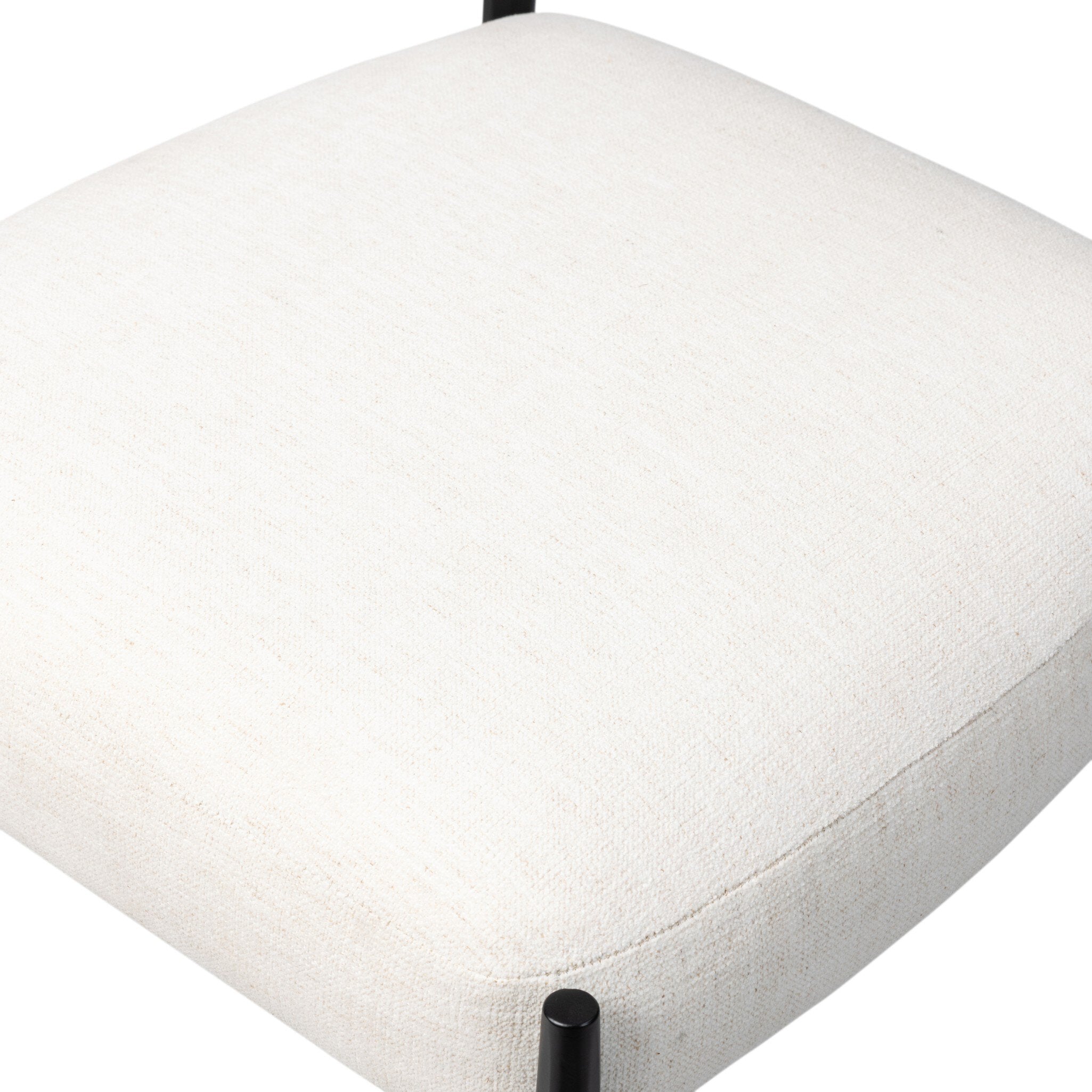 Four Hands Bellaire Crypton Nomad Snow Dining Chair - detail view 3