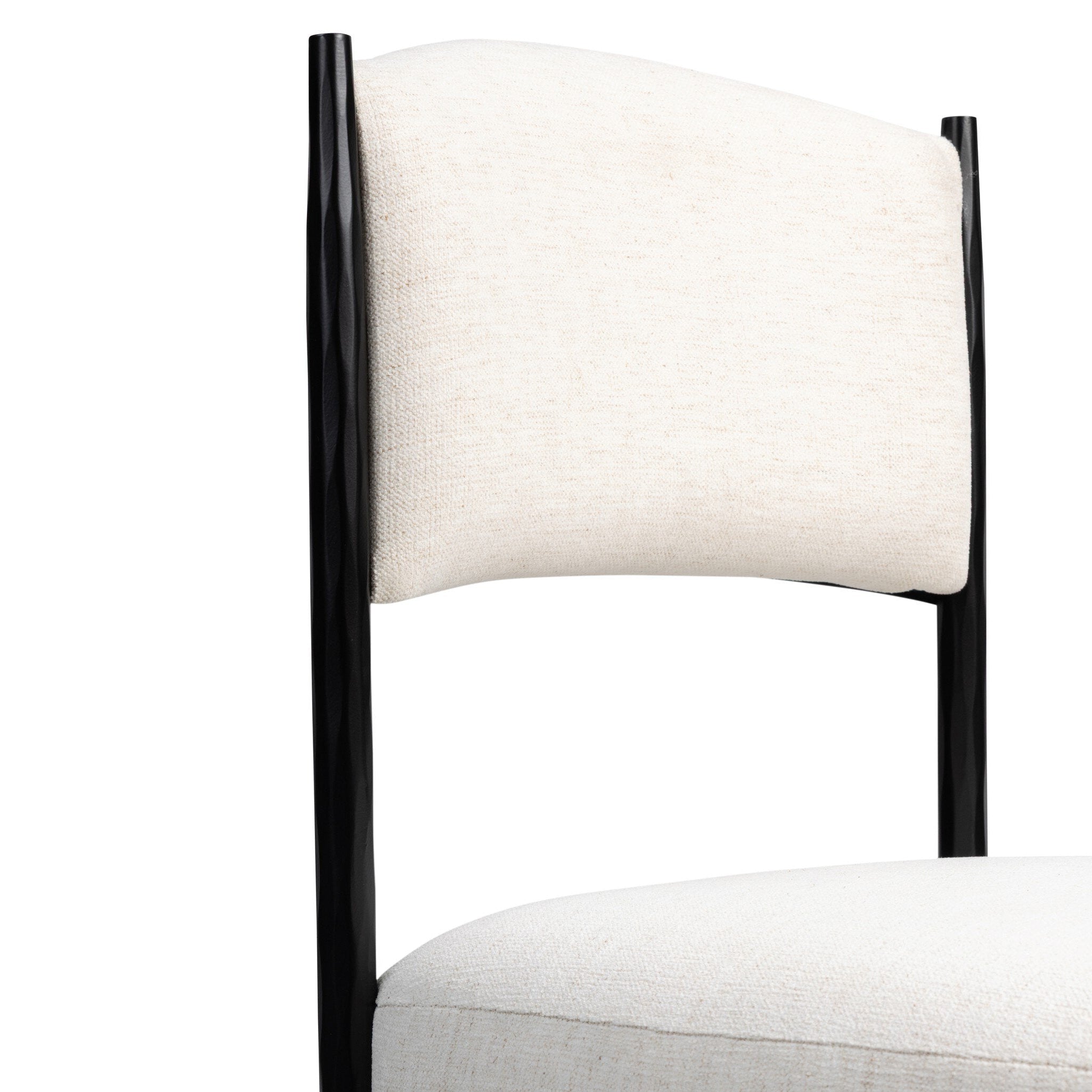 Four Hands Bellaire Crypton Nomad Snow Dining Chair - detail view 7