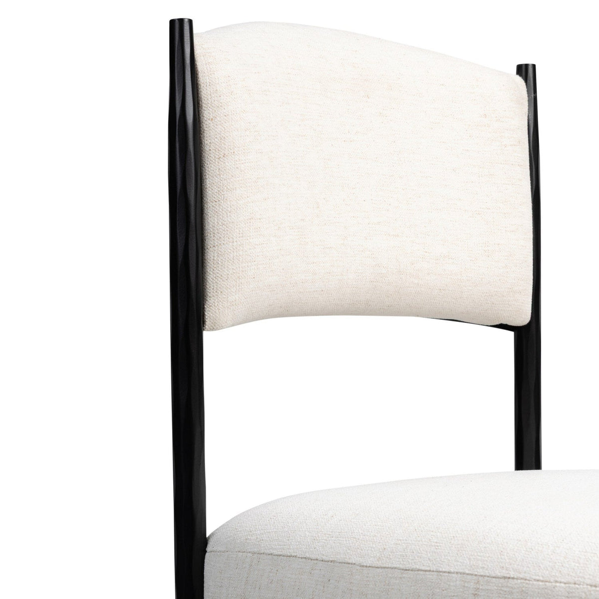 Four Hands Bellaire Crypton Nomad Snow Dining Chair - detail view 7