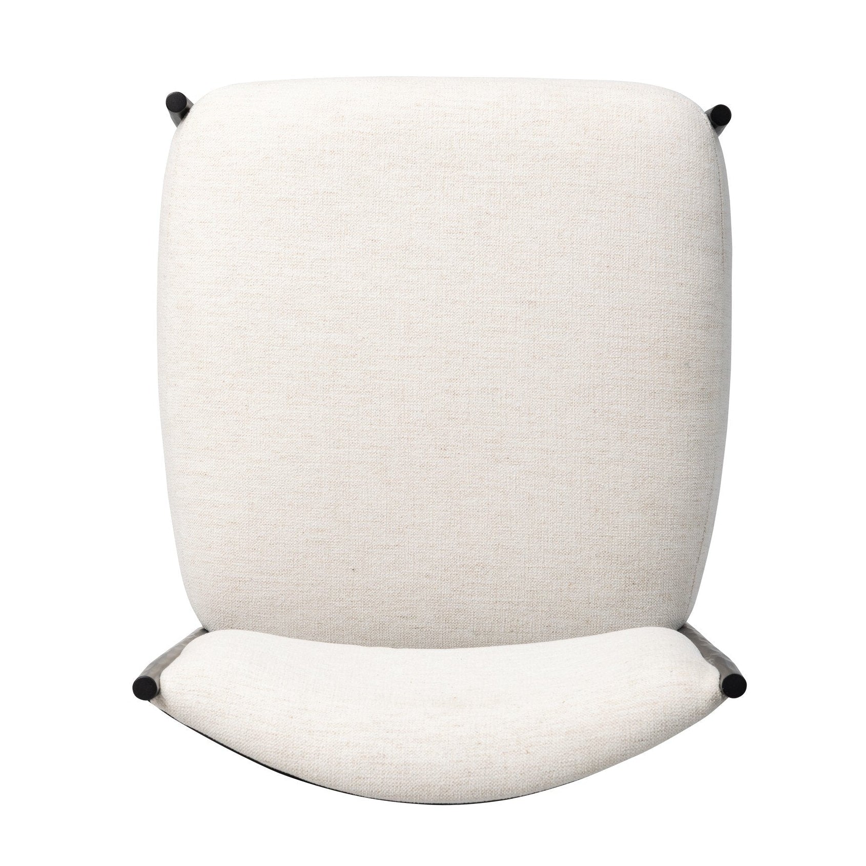 Four Hands Bellaire Crypton Nomad Snow Dining Chair - top-down view