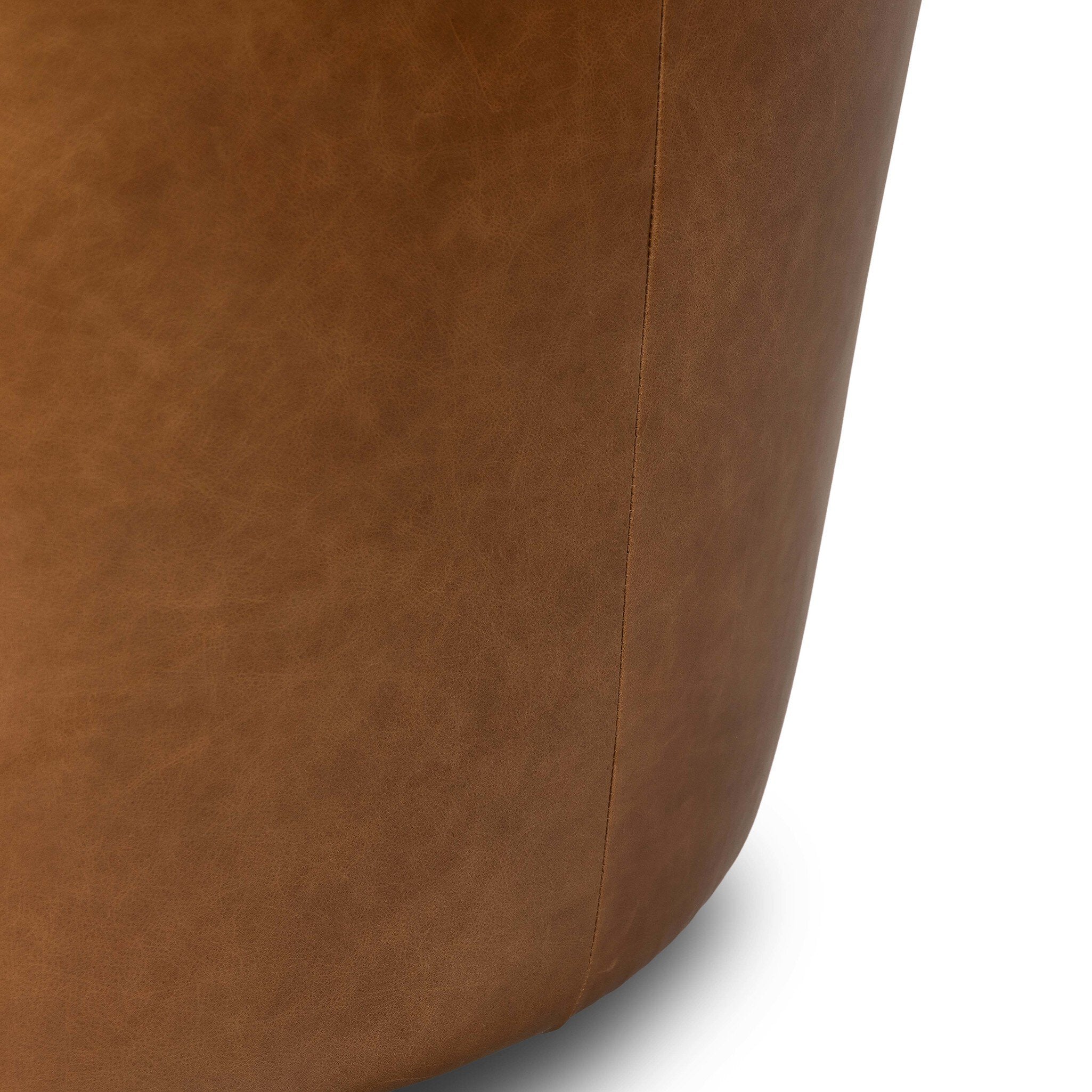 Four Hands Salena Sonoma Chestnut Swivel Chair