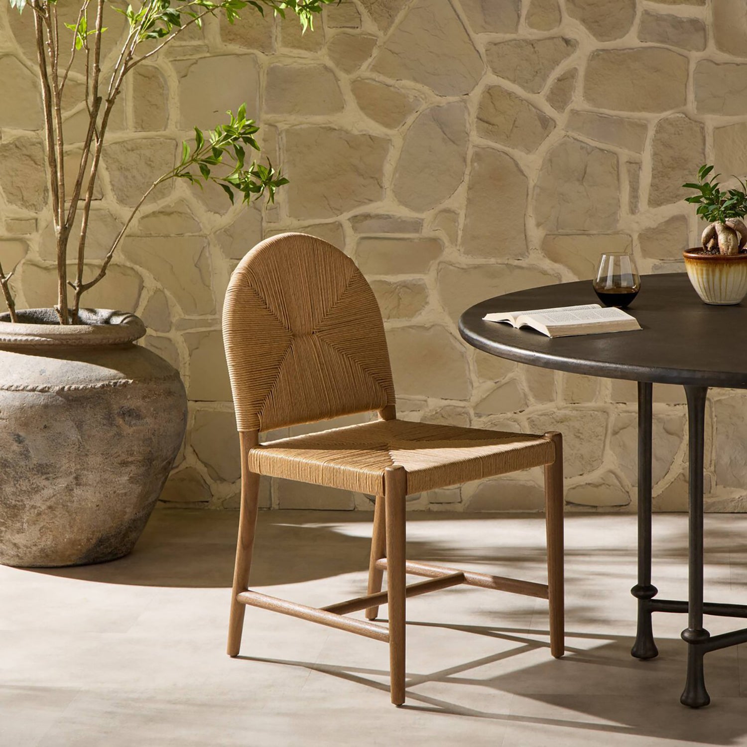 Four Hands Abilene Outdoor Dining Chair Set of 2