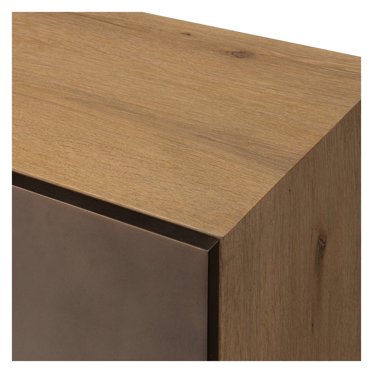 Four Hands Aberdeen Aged Smoked Oak Media Console