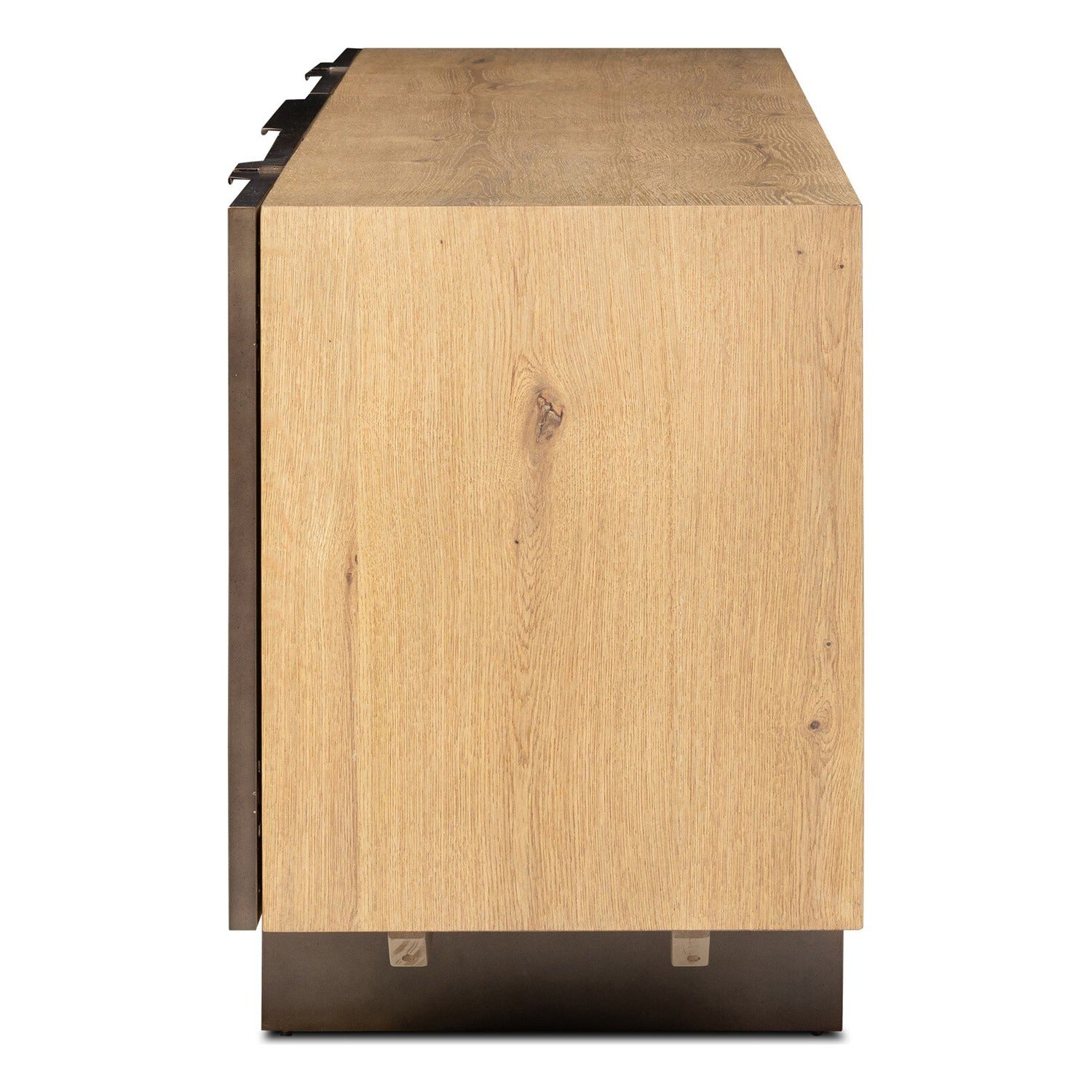 Four Hands Aberdeen Aged Smoked Oak Media Console