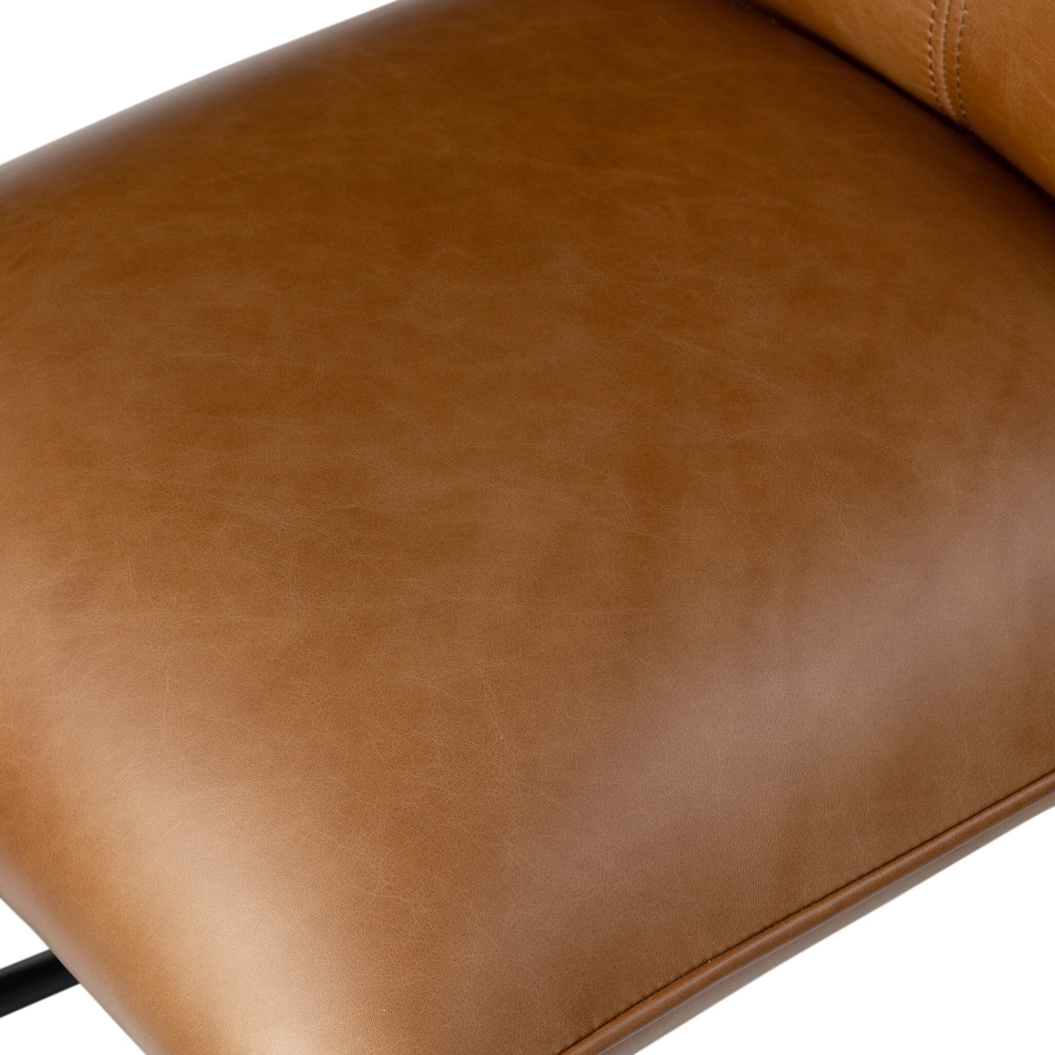 Four Hands Ridley Sonoma Chestnut Swivel Counter Stool - detail view 3