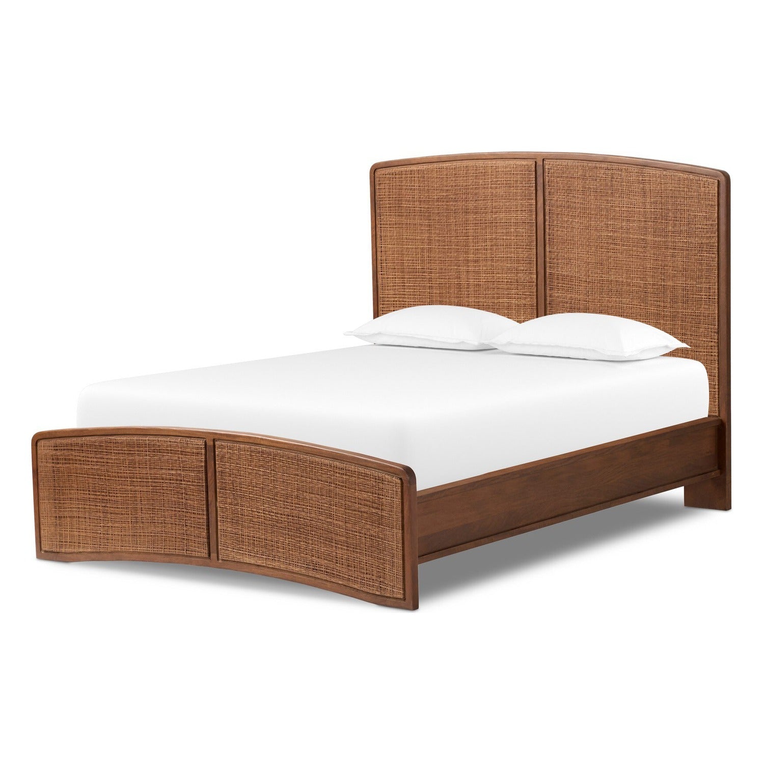 Four Hands Sondo Cocoa Cane Bed