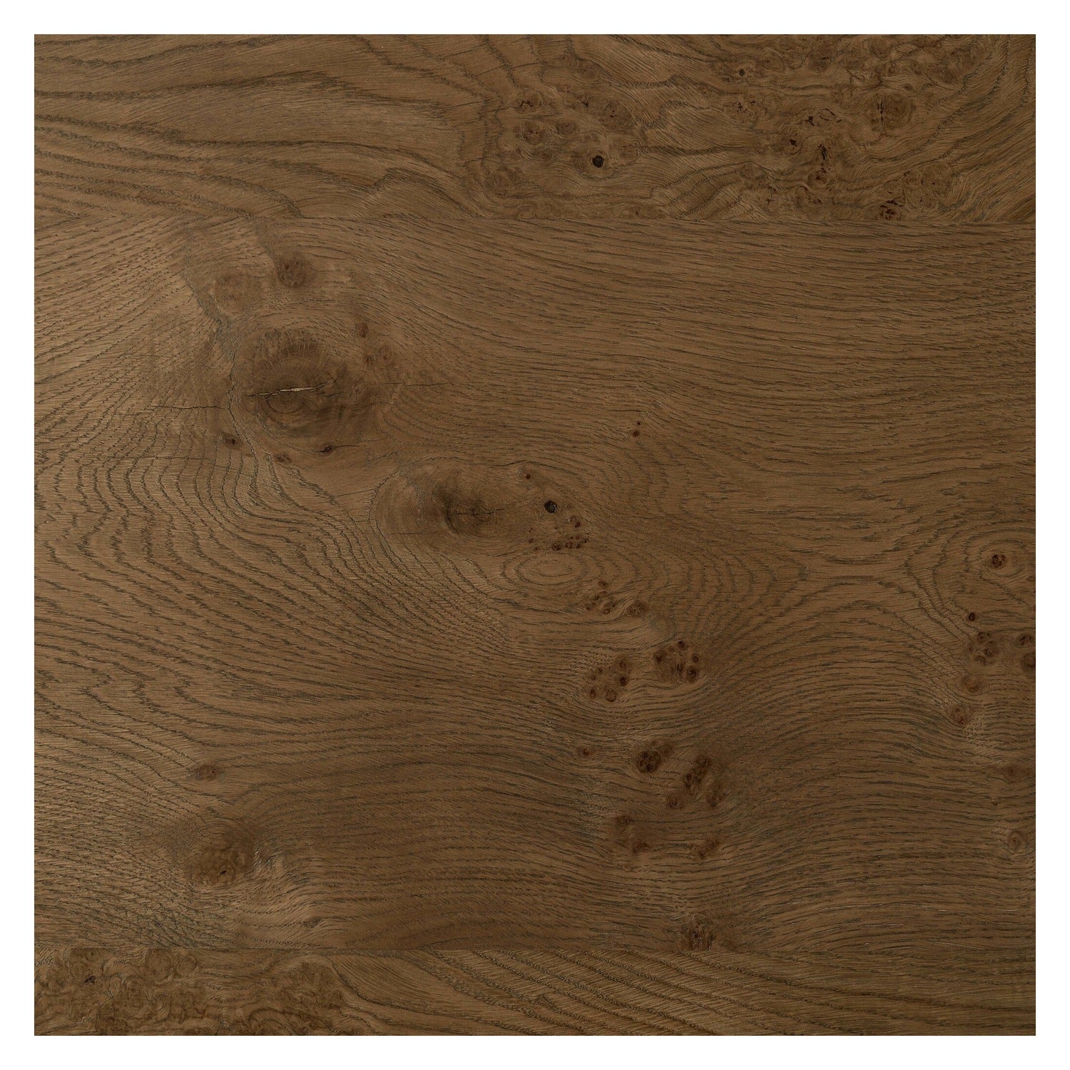 Four Hands Morley Rye Medium Burl Dining Table