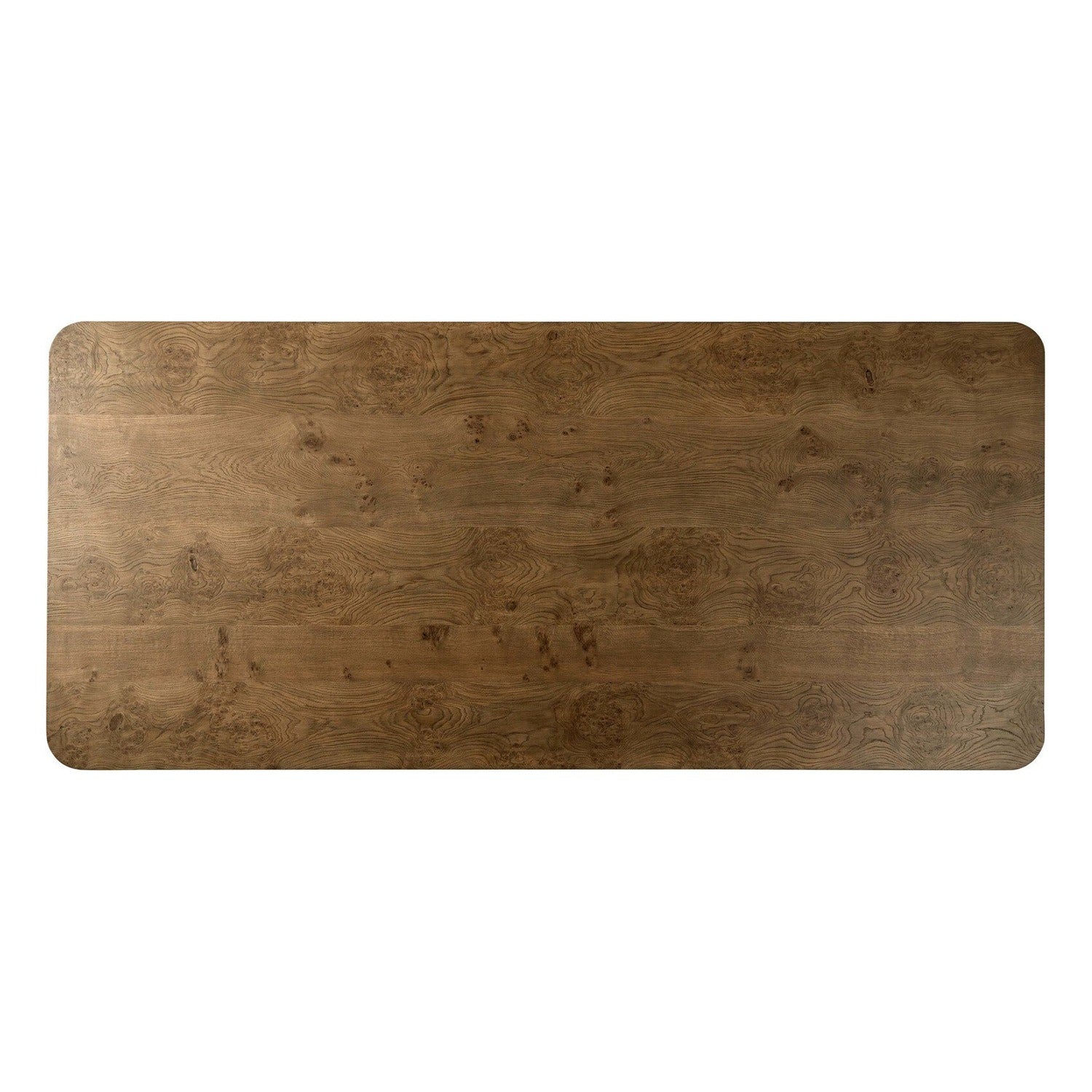 Four Hands Morley Rye Medium Burl Dining Table
