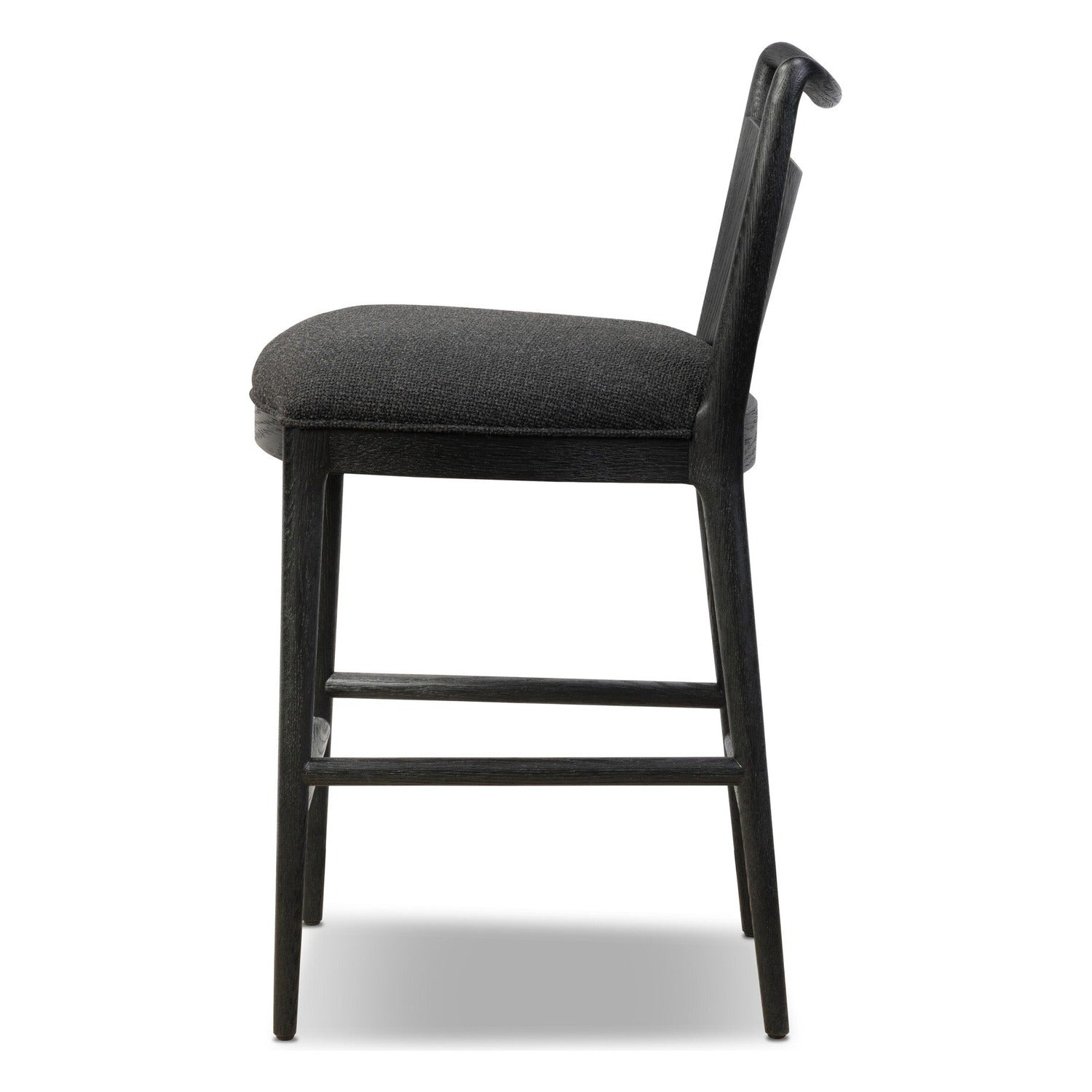 Four Hands Jessen Gibson Black Counter Stool Set of 2