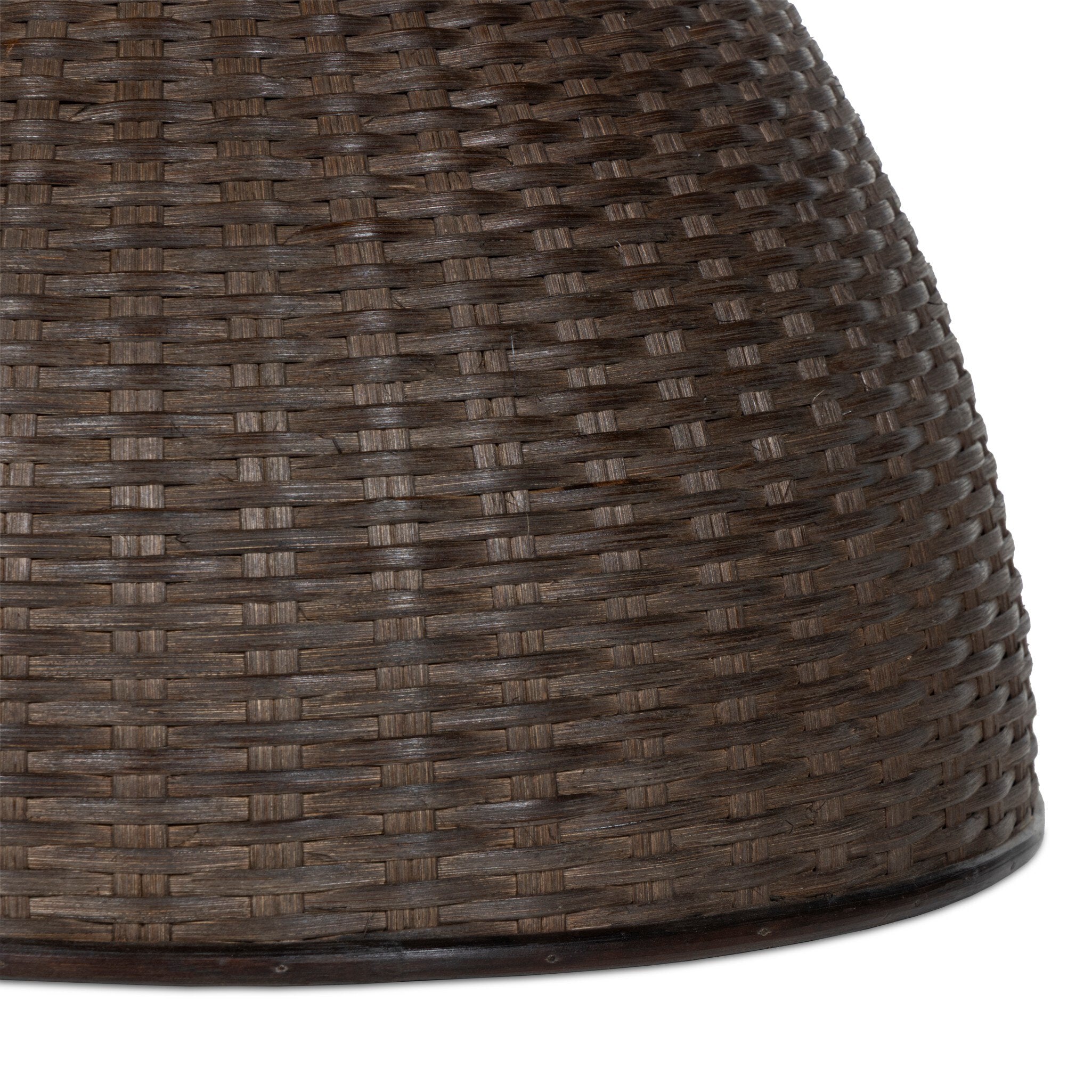 Four Hands Lono Espresso Mango Dining Table close-up detail 4