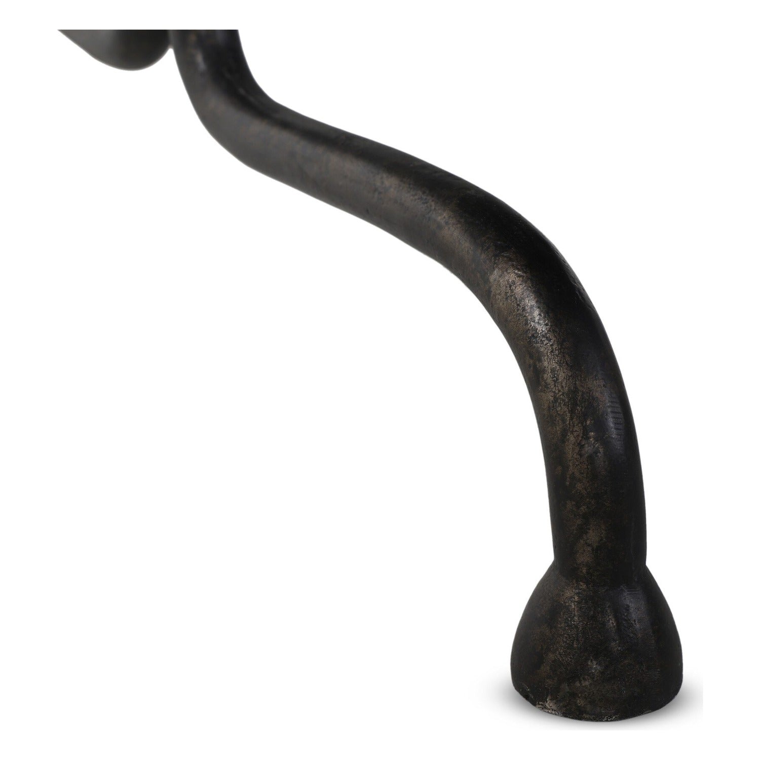 Four Hands Lenoir Distressed Bronze 76in Outdoor Dining Table