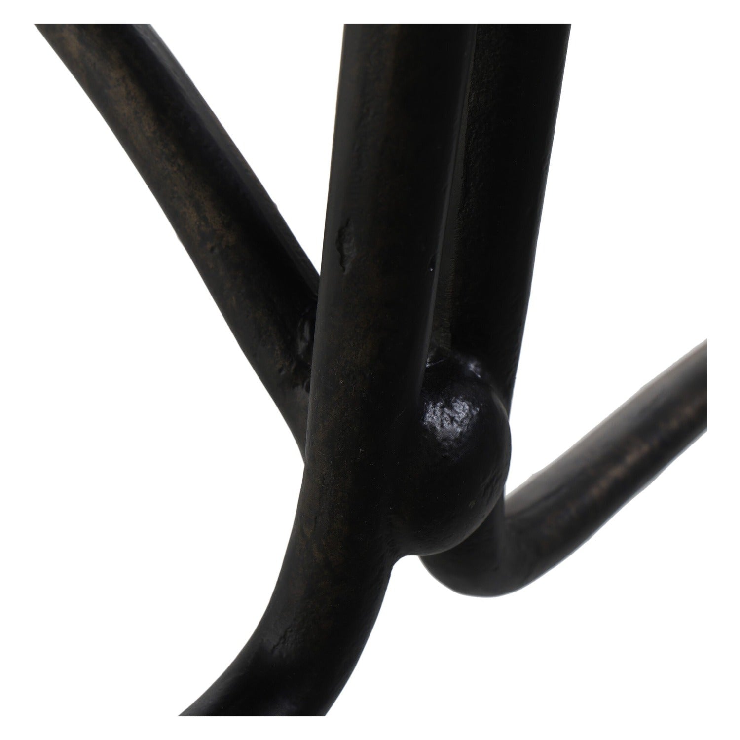 Four Hands Lenoir Distressed Bronze 76in Outdoor Dining Table