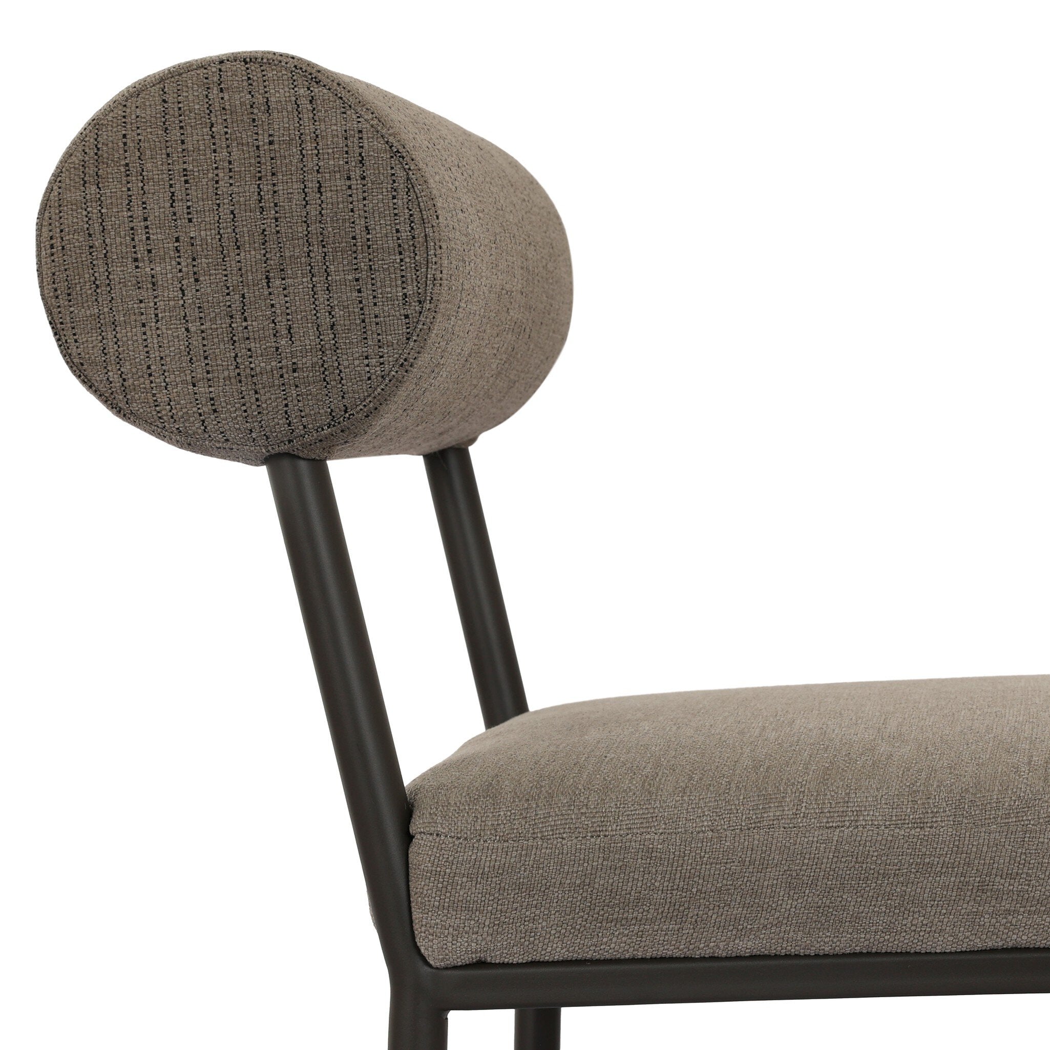 Four Hands Brookline Alessi Fawn Outdoor Dining Chair close-up detail 2