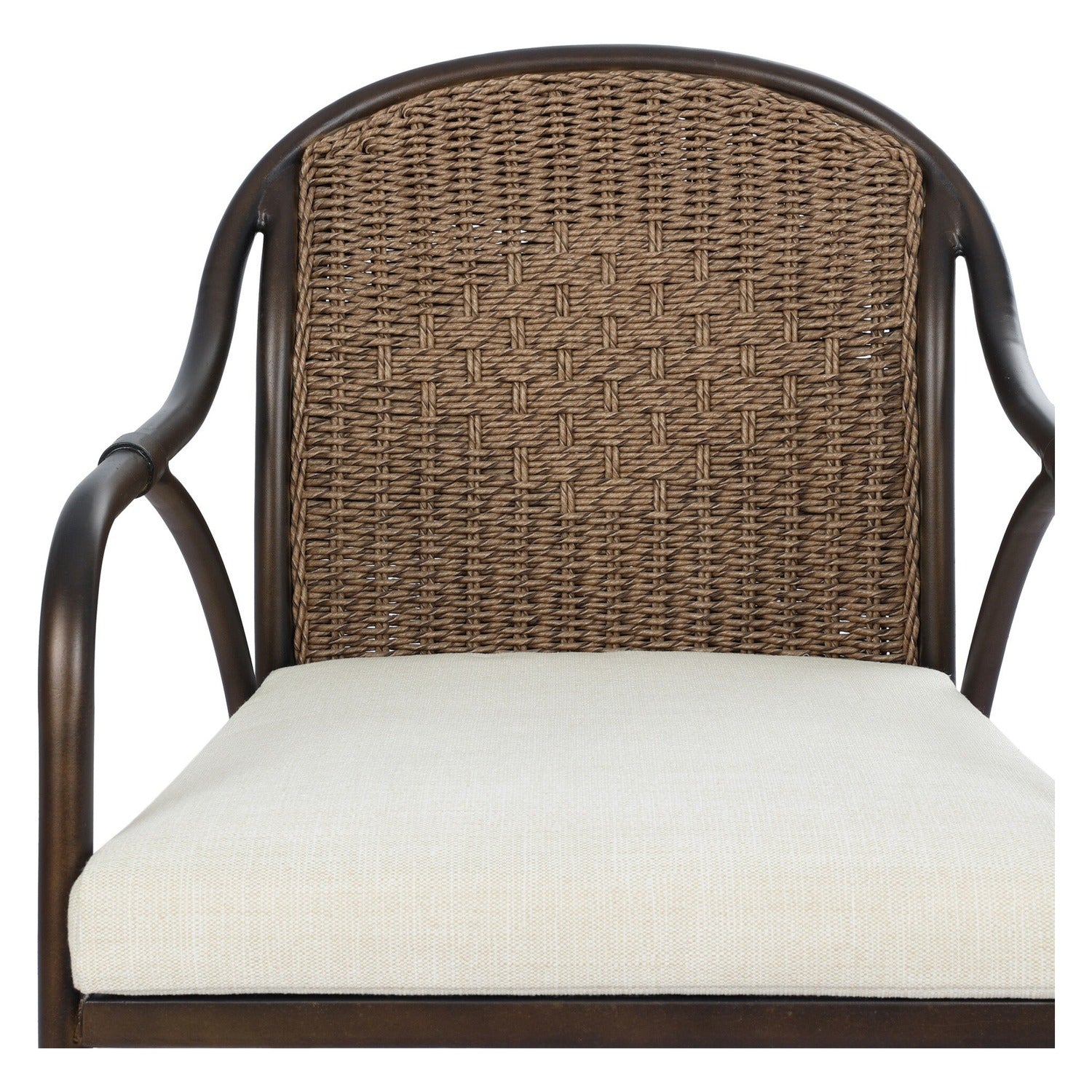 Four Hands Graciela Vada Cream Outdoor Dining Chair Set of 2