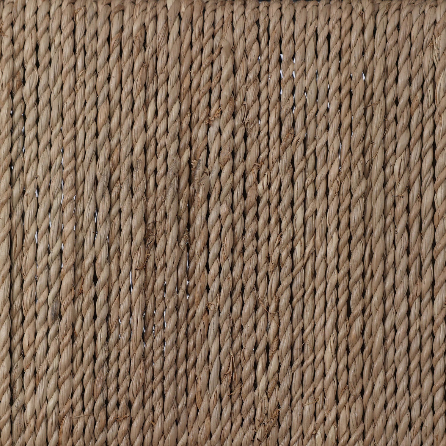 Four Hands Beryl Dining Chair Set of 2 in natural agel on gunmetal steel, close-up detail of channeled back, view 7