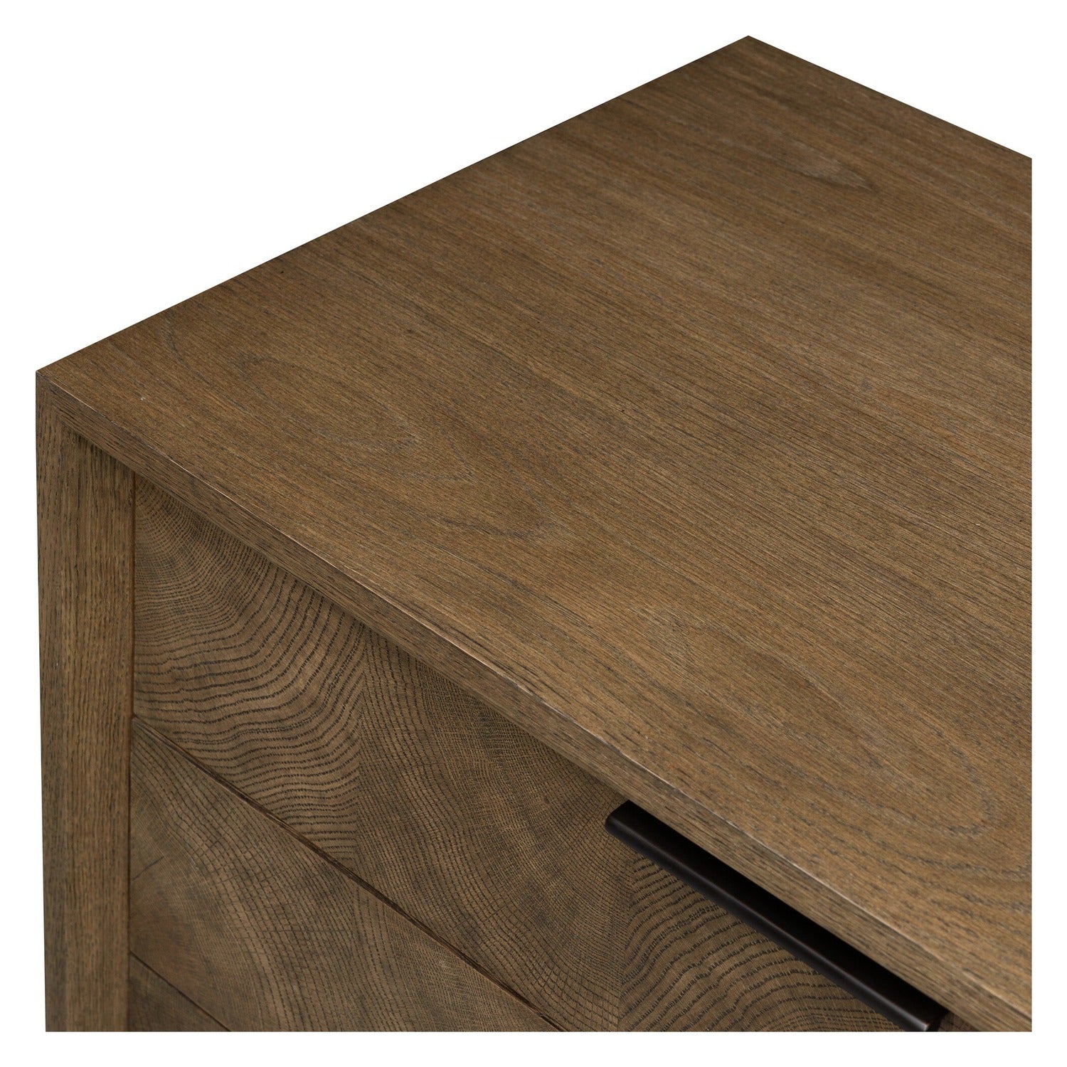 Four Hands Salta Brown Oak Nightstand