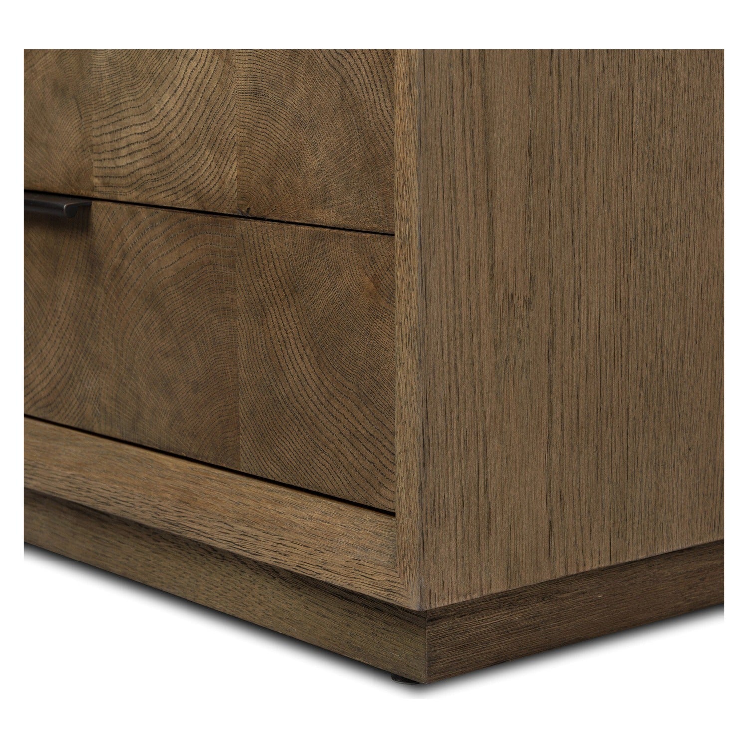 Four Hands Salta Brown Oak Nightstand