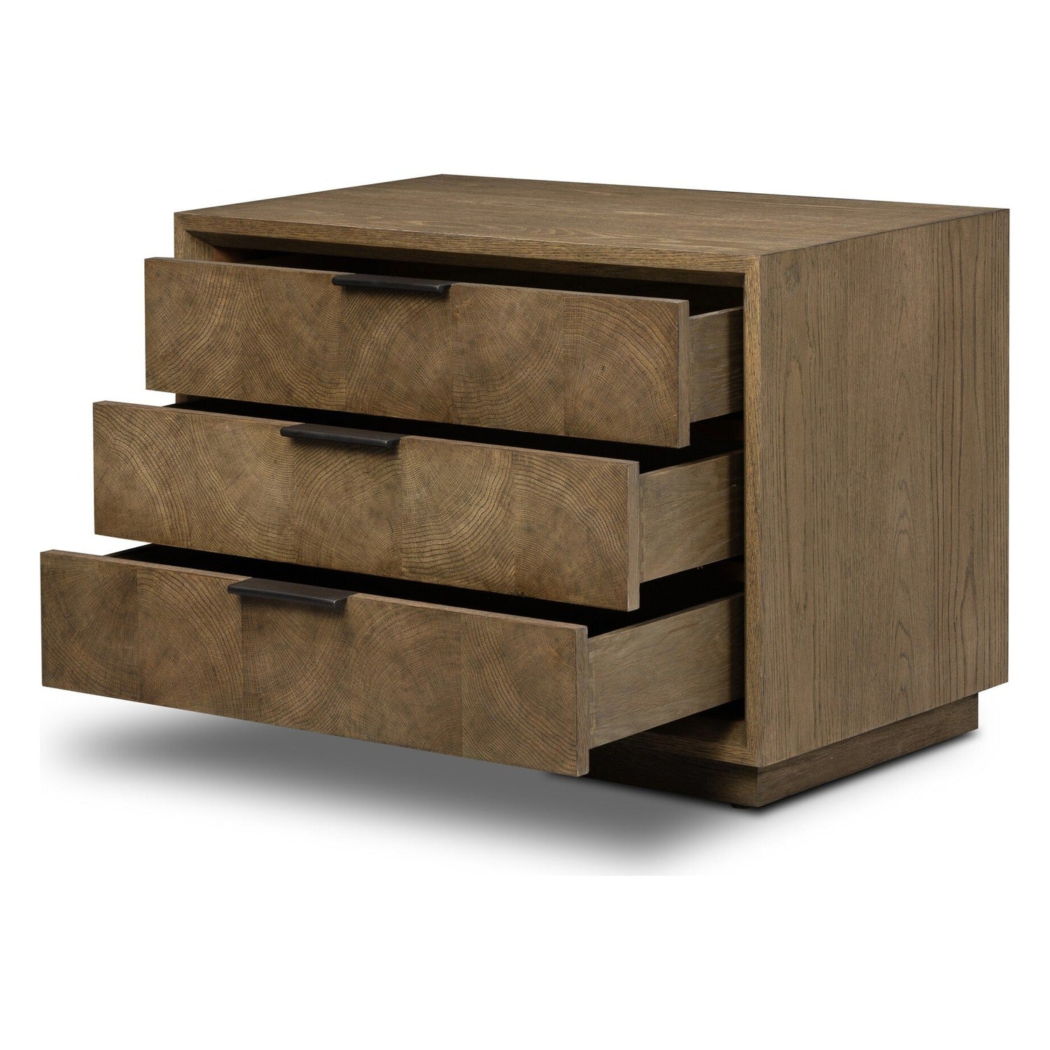 Four Hands Salta Brown Oak Nightstand