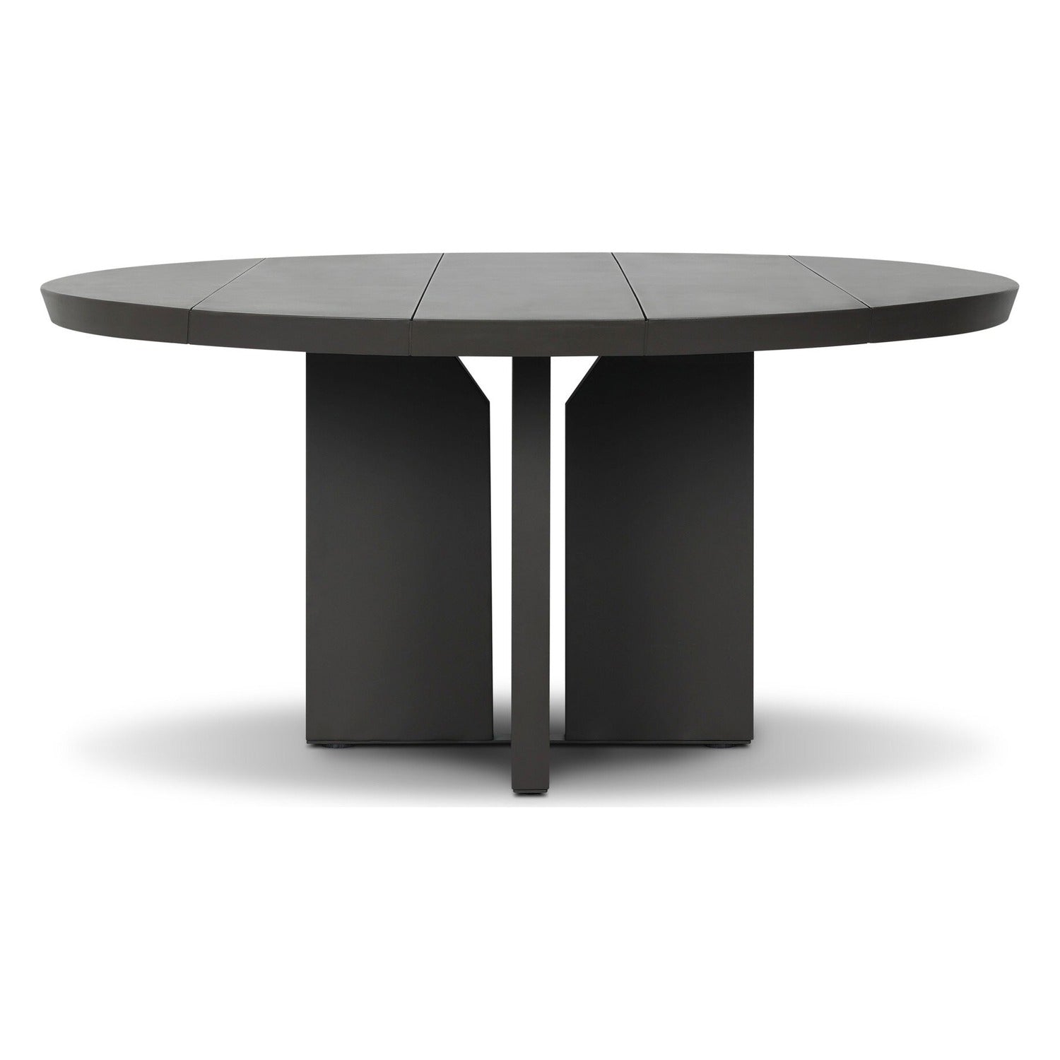 Four Hands Ernest Bronze 60in Outdoor Metal Dining Table