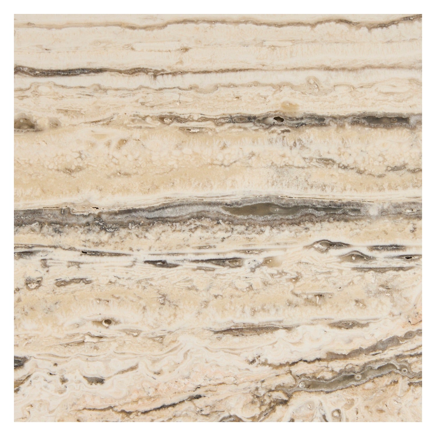 Four Hands Andros White Travertine Table Lamp
