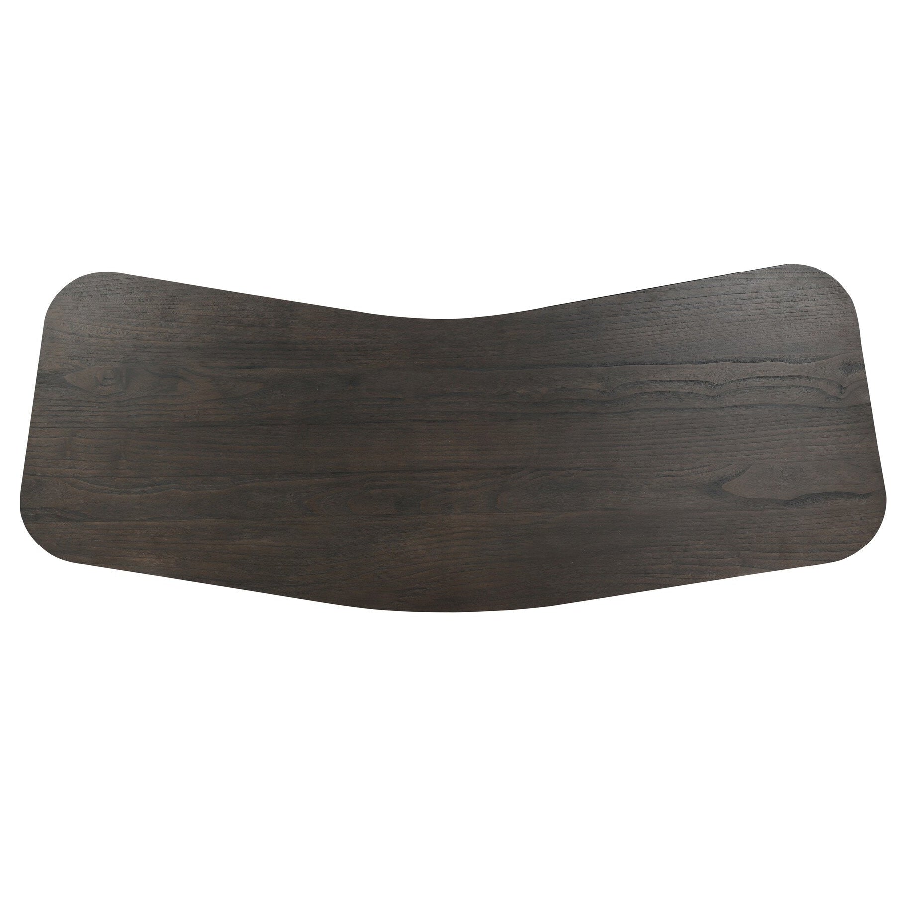 Four Hands Hawthorne Smoked Black Sungkai Desk top view