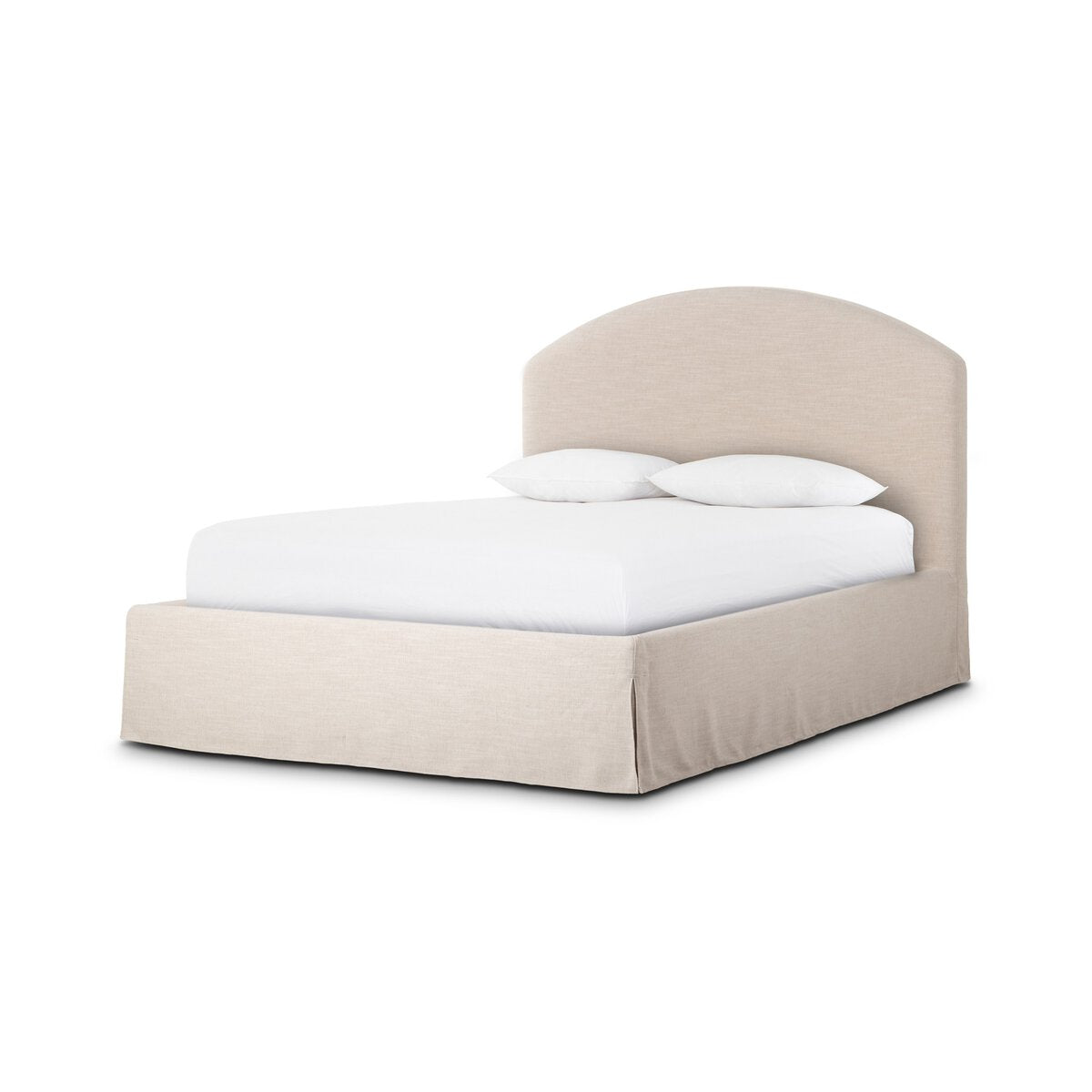 Four Hands Oasley Savoy Parchment Slipcover Bed