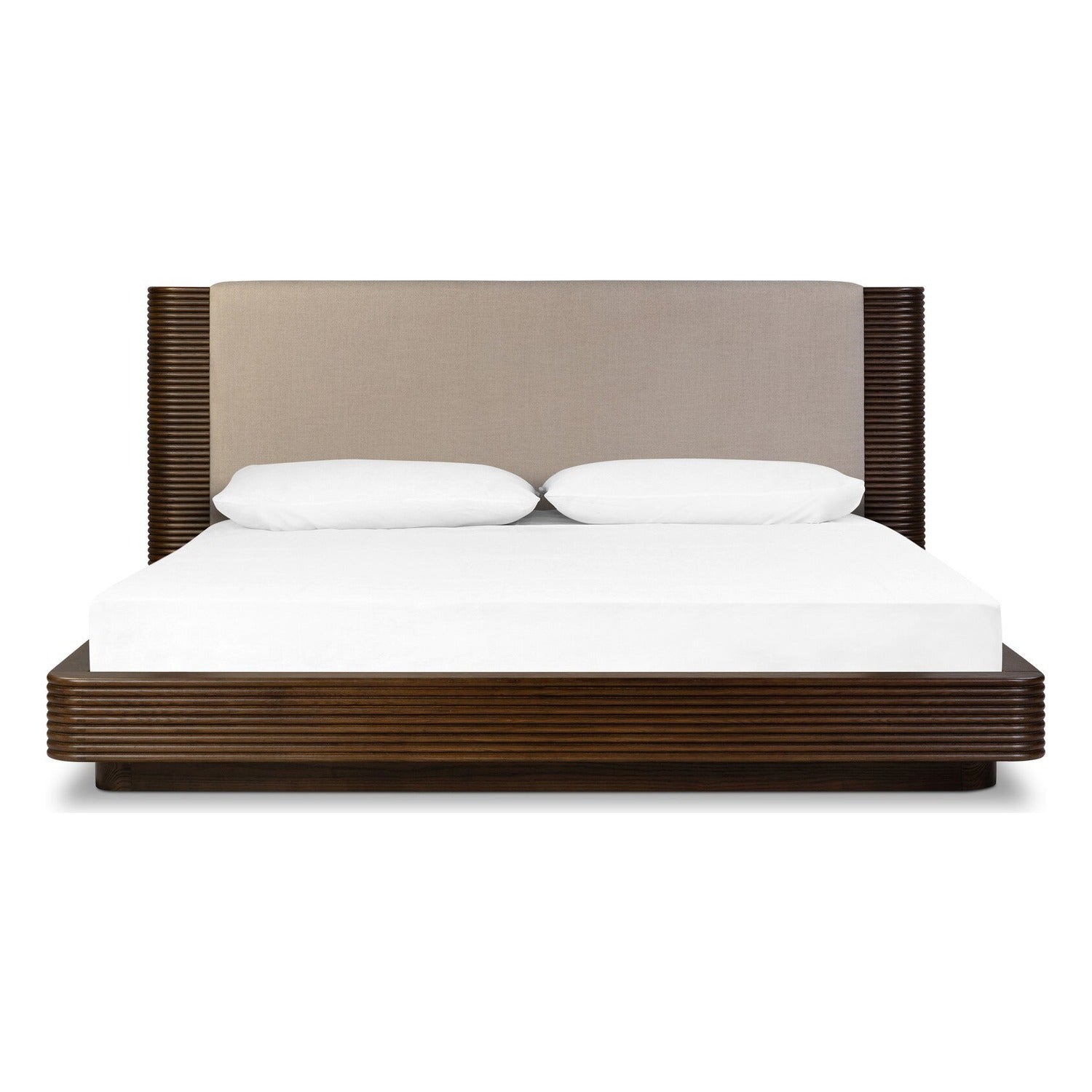Four Hands Benny Harbor Sand Upholstered Bed