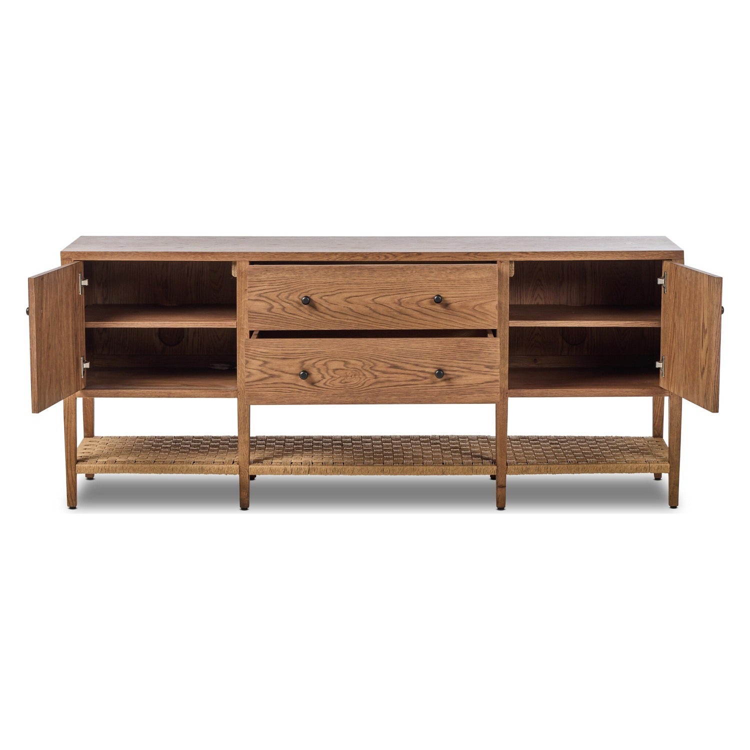Four Hands Kenzo Warm Natural Oak Media Console