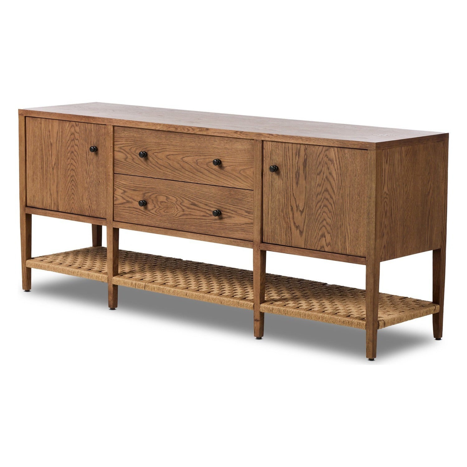 Four Hands Kenzo Warm Natural Oak Media Console