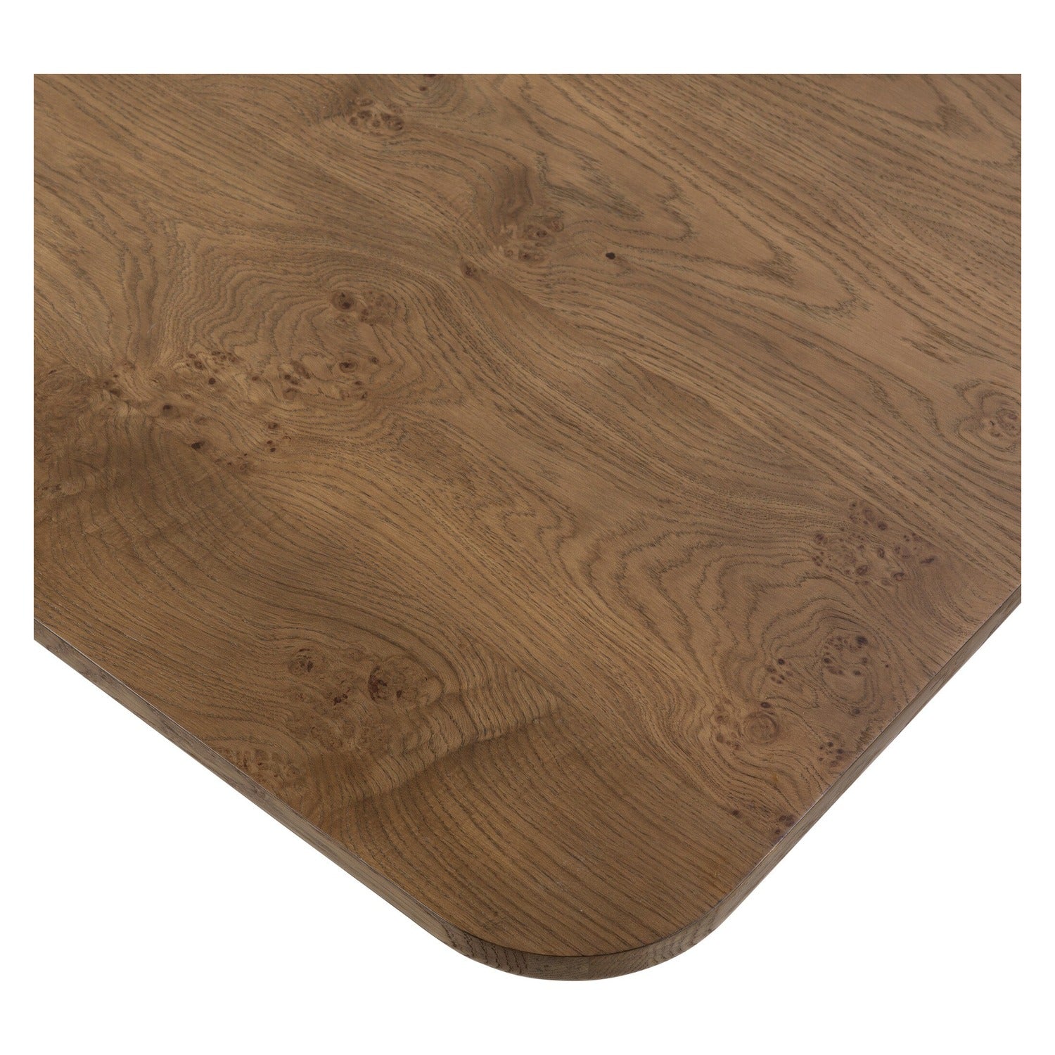 Four Hands Morley Rye Medium Burl Coffee Table