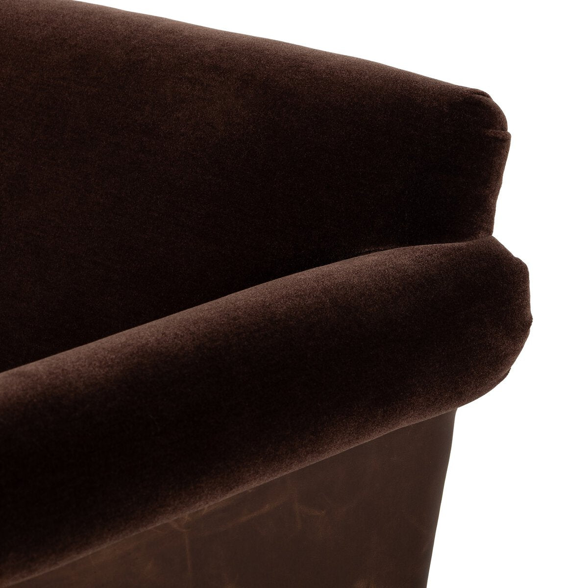 Four Hands Harvey Monte Chocolate Sofa