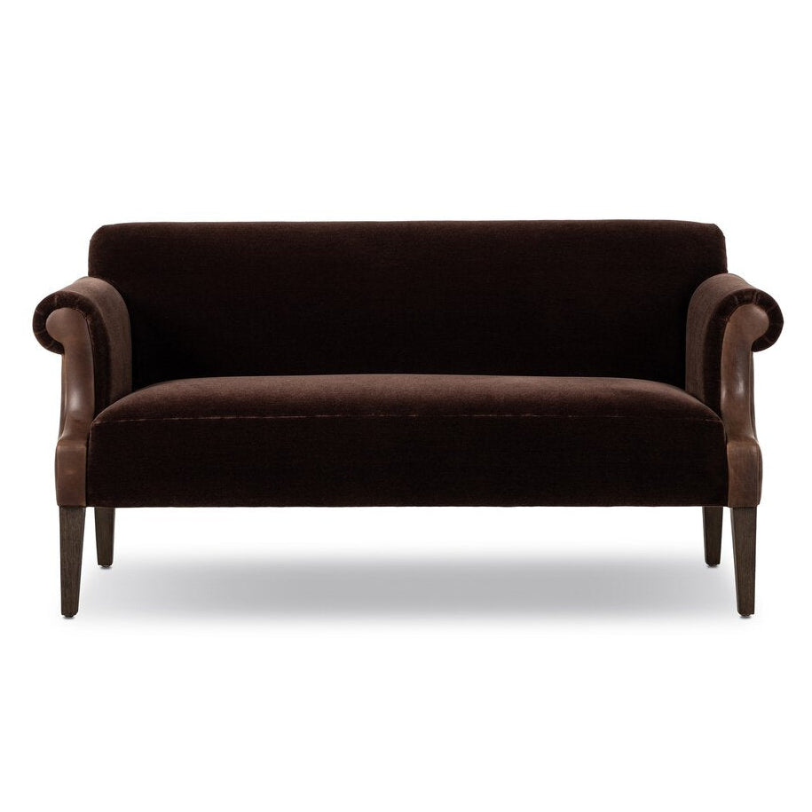 Four Hands Harvey Monte Chocolate Sofa
