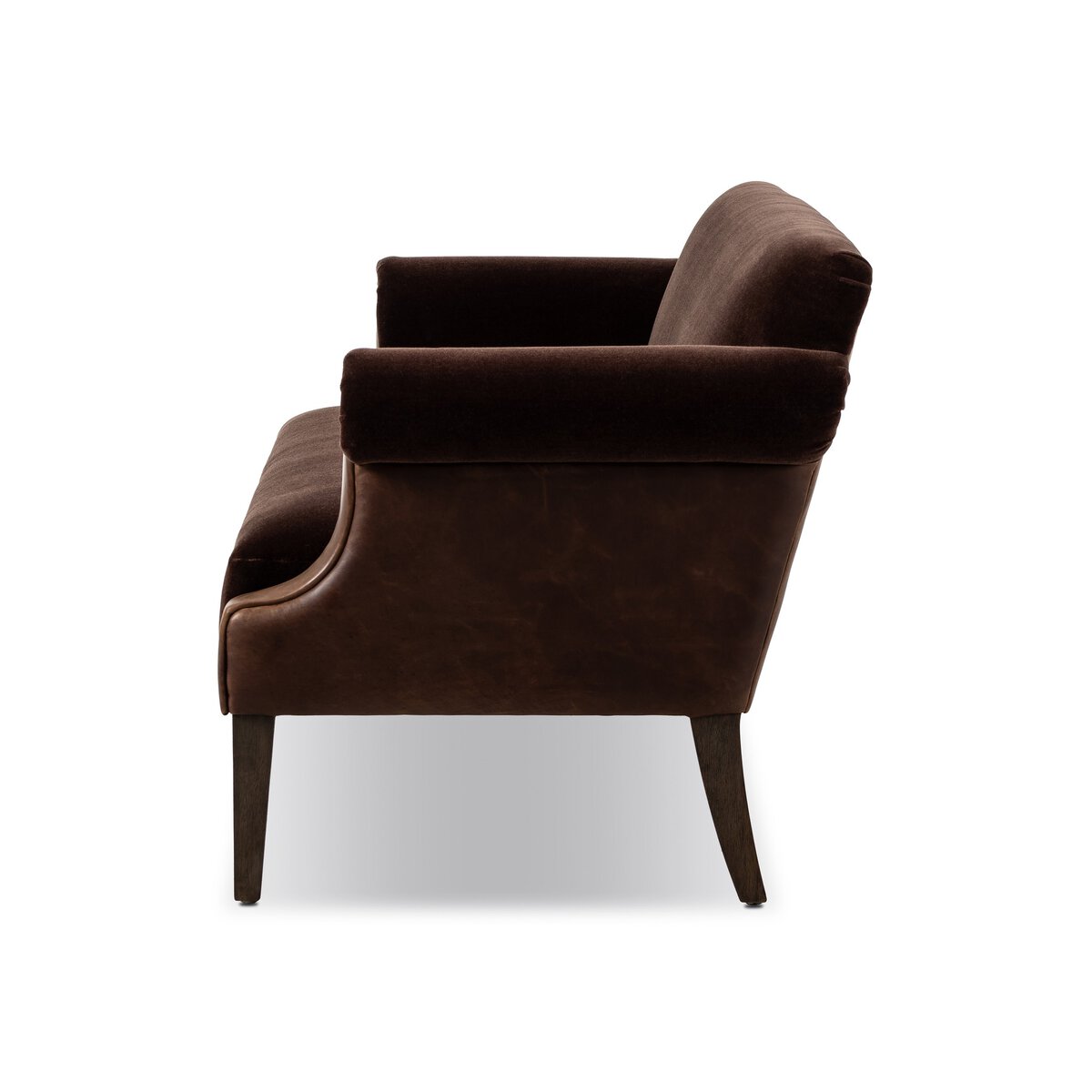 Four Hands Harvey Monte Chocolate Sofa