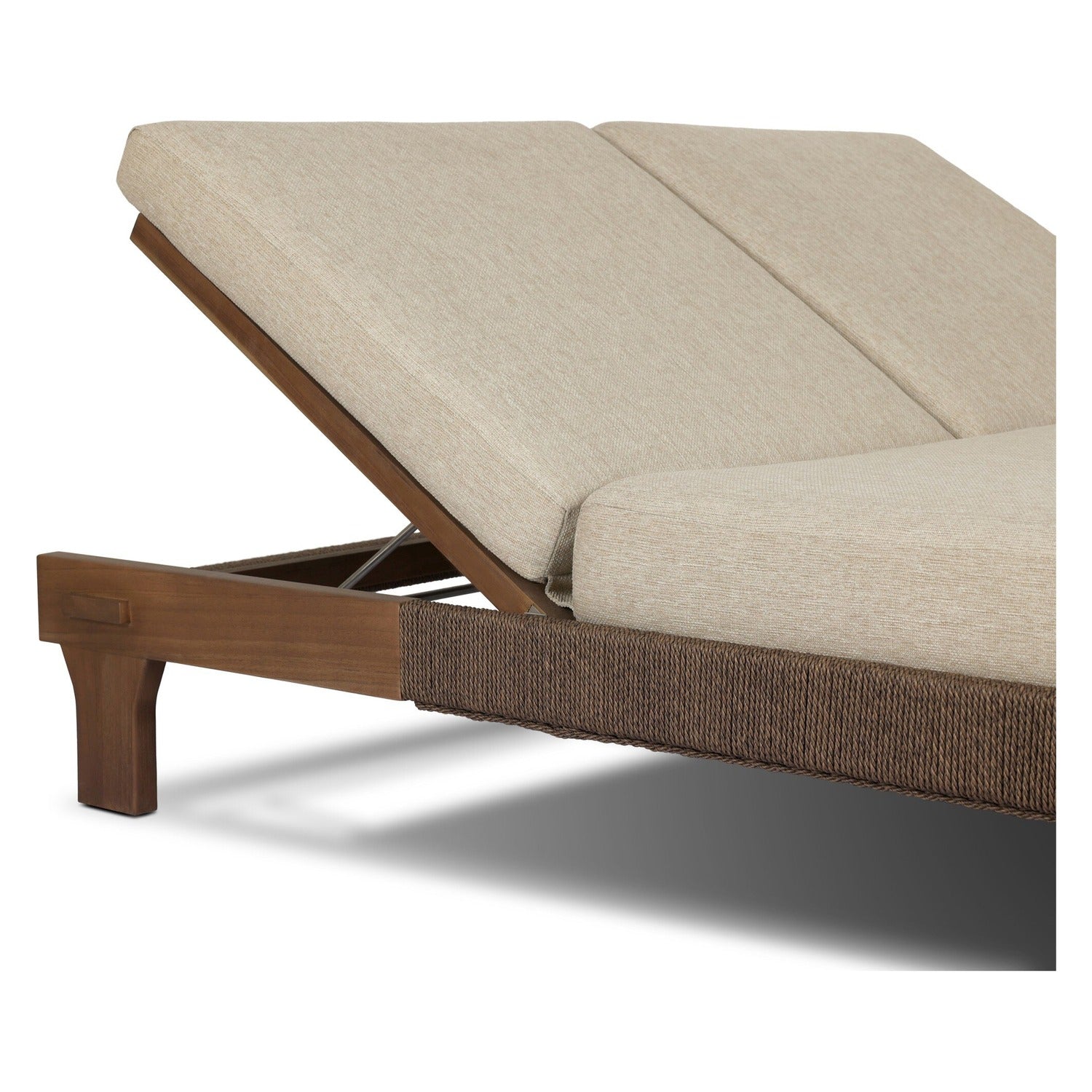 Four Hands Moxie Ellor Beige Outdoor Double Chaise