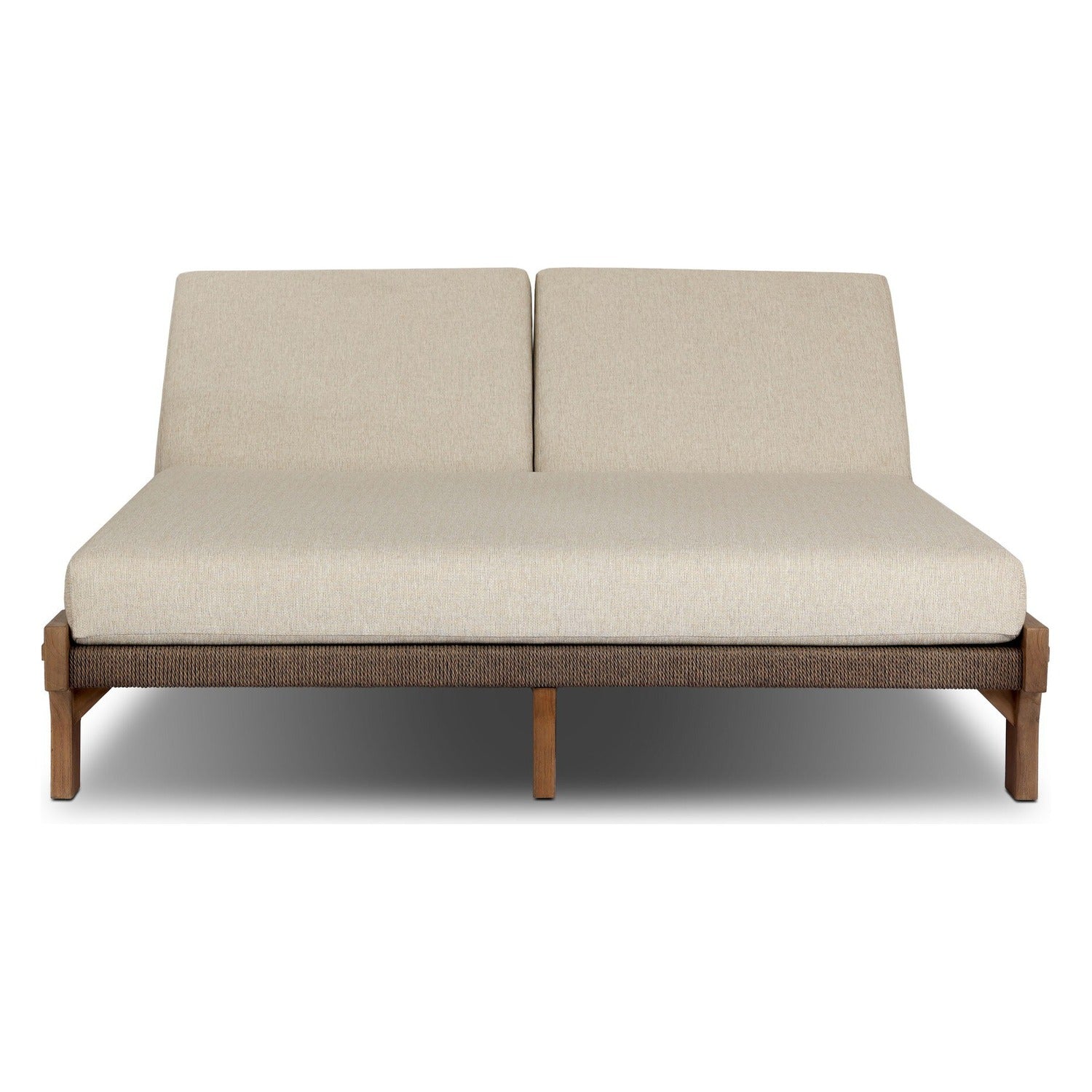 Four Hands Moxie Ellor Beige Outdoor Double Chaise