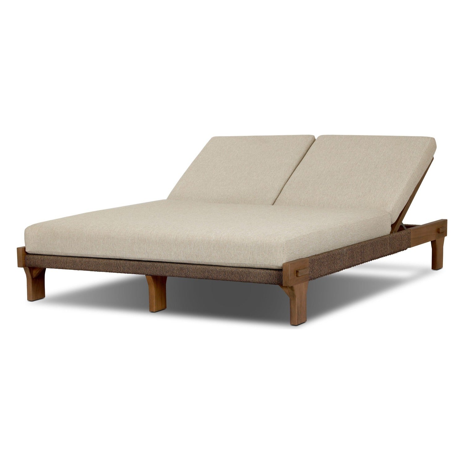 Four Hands Moxie Ellor Beige Outdoor Double Chaise