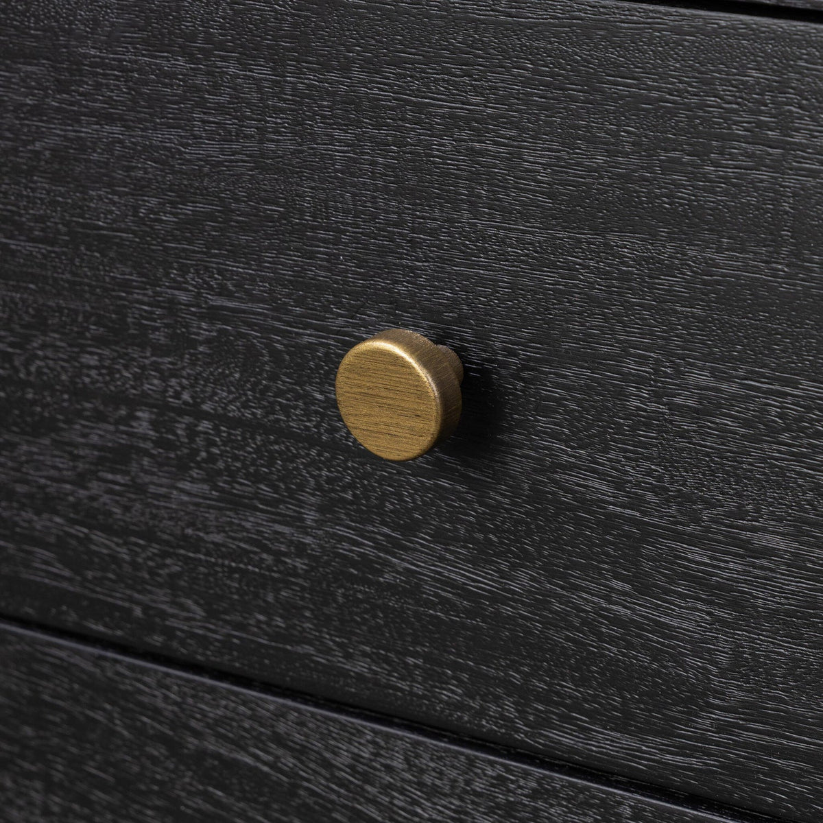 Four Hands Sullivan Black Acacia Media Console - detail 5