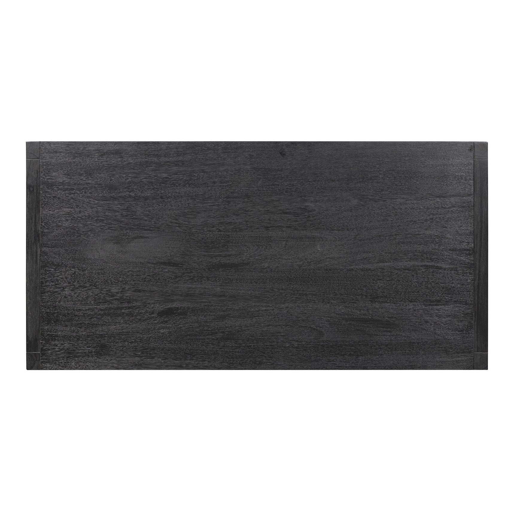 Four Hands Sullivan Black Acacia Chest - top-down view