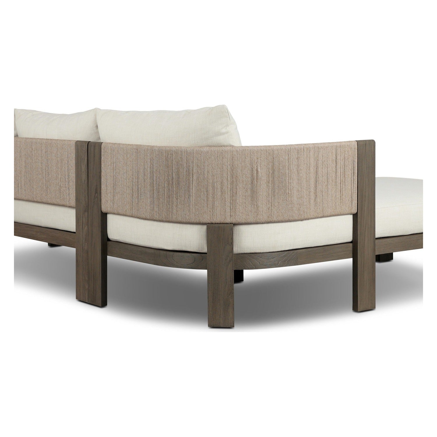 Four Hands Delancy Vergo Cream Outdoor 2-Piece Sectional Sofa