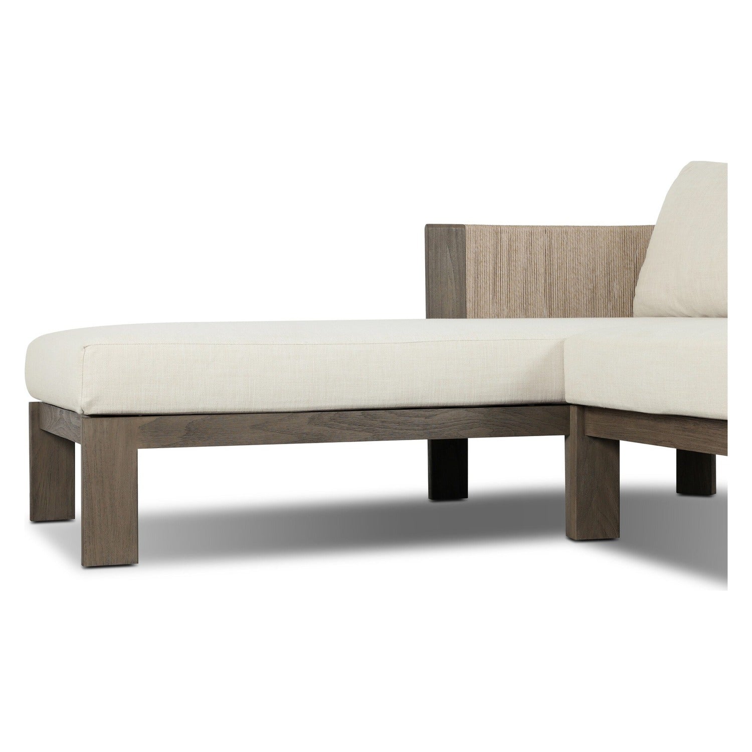 Four Hands Delancy Vergo Cream Outdoor 2-Piece Sectional Sofa