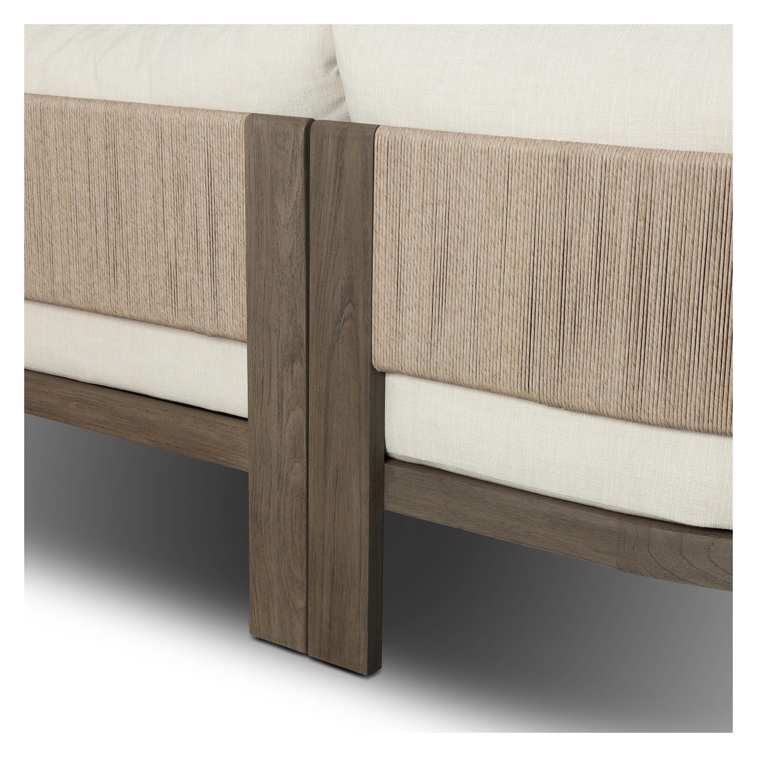 Four Hands Delancy Vergo Cream Outdoor 2-Piece Sectional Sofa