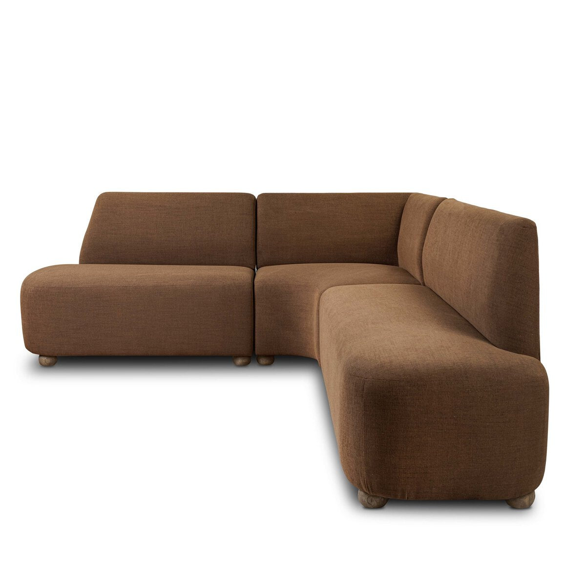 Four Hands Clemence L-Shape Dining Banquette