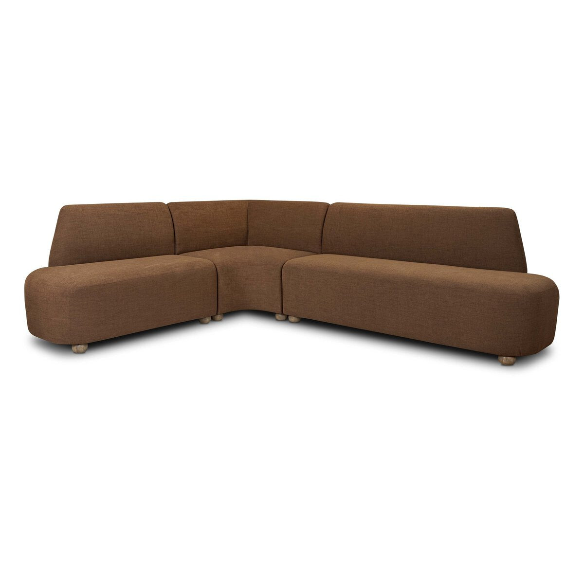 Four Hands Clemence L-Shape Dining Banquette