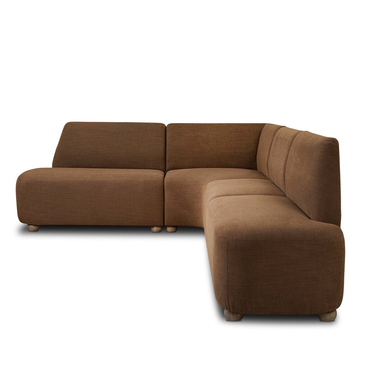 Four Hands Clemence L-Shape Dining Banquette