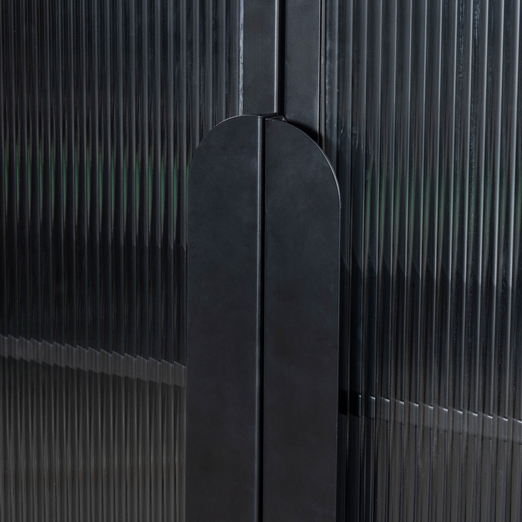 Four Hands Isamaya Matte Ink Iron Cabinet - detail 5
