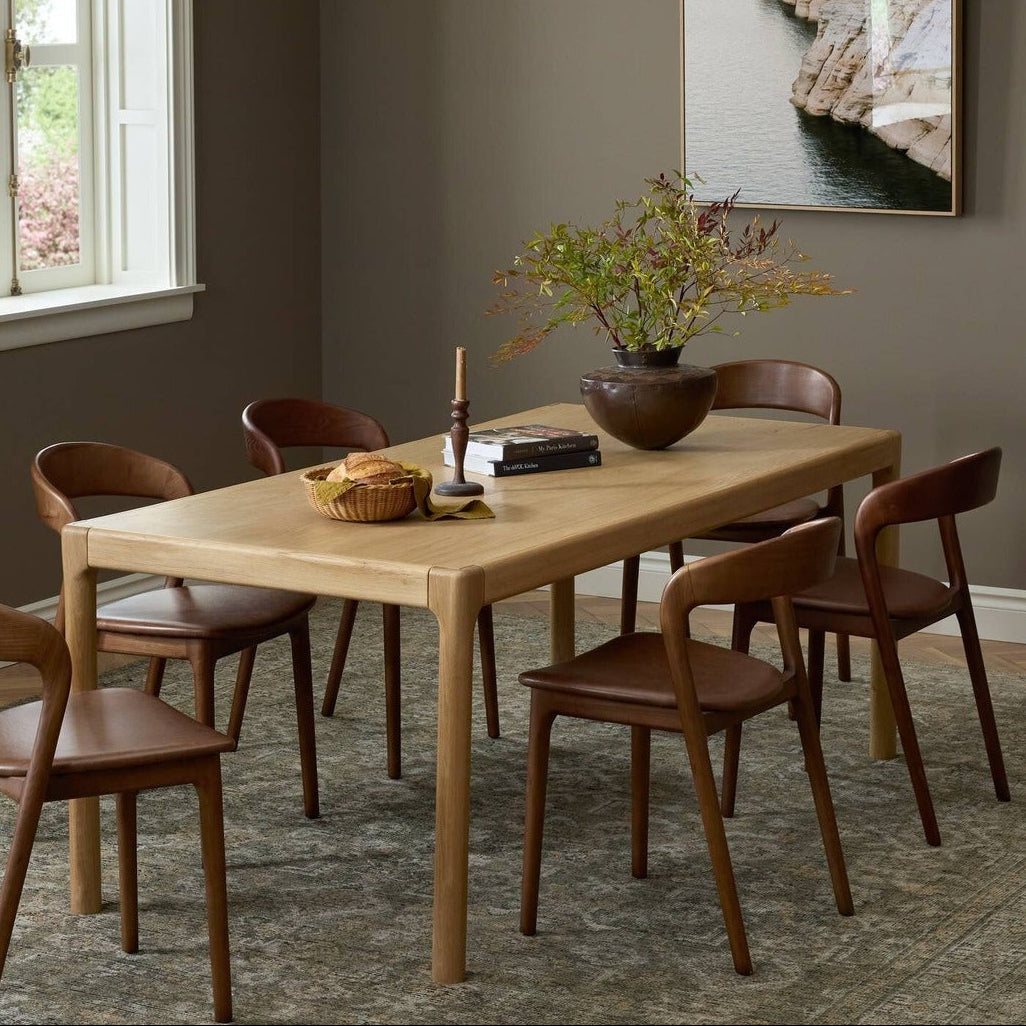 Four Hands Cosgrove Light Natural Oak Dining Table