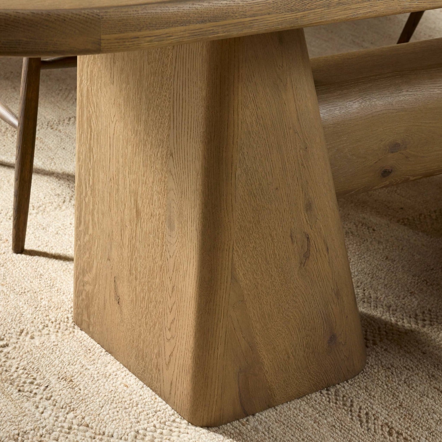 Four Hands Herschel Drifted Oak Dining Table